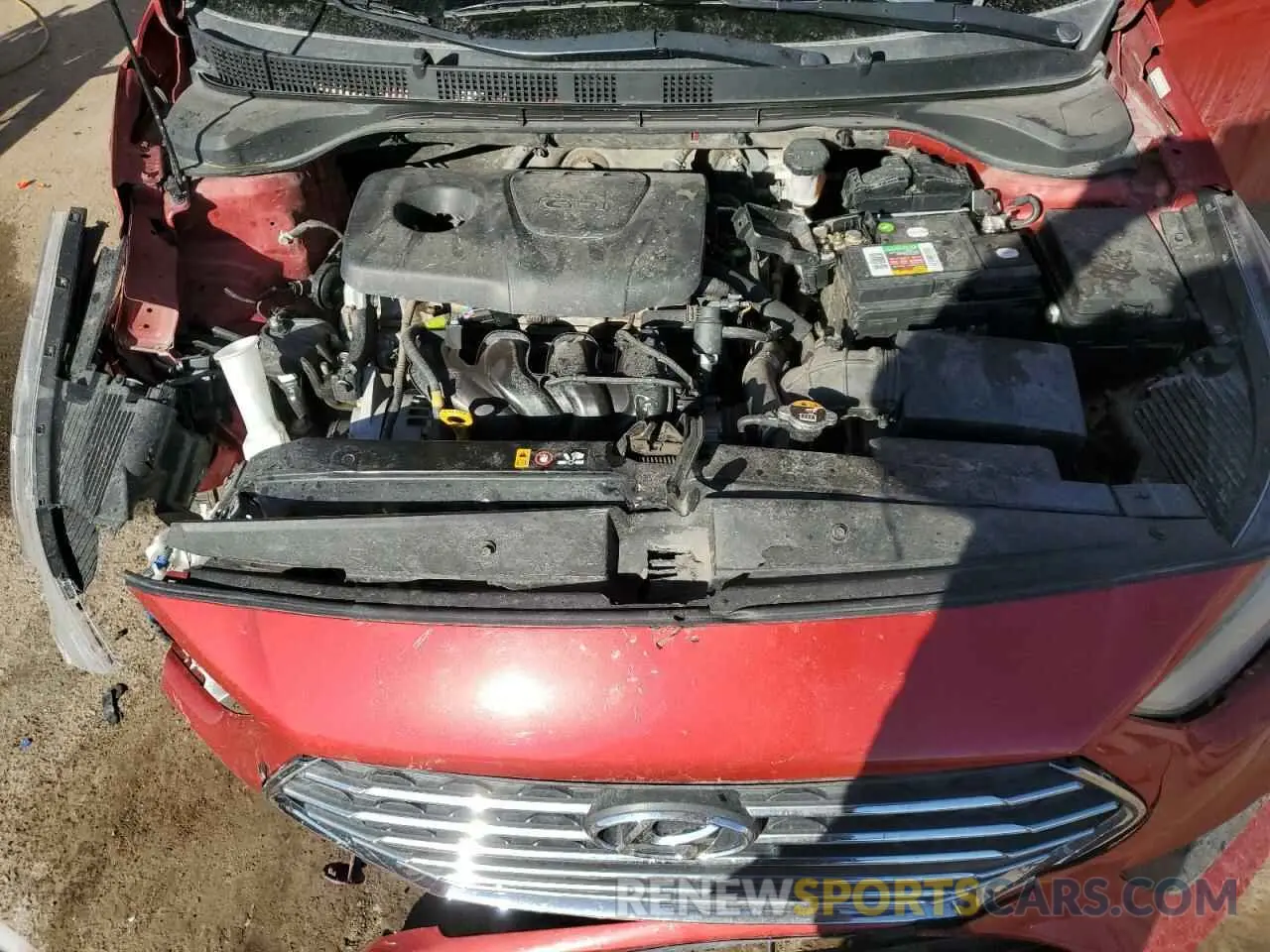 11 fotografías del automóvil dañado 3KPC24A31KE085268 HYUNDAI ACCENT 2019