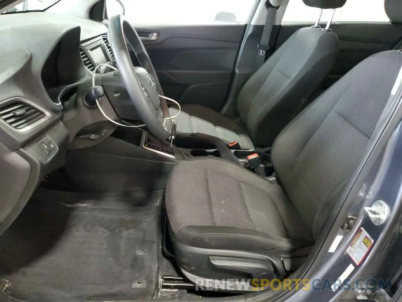 7 fotografías del automóvil dañado 3KPC24A31KE087330 HYUNDAI ACCENT 2019