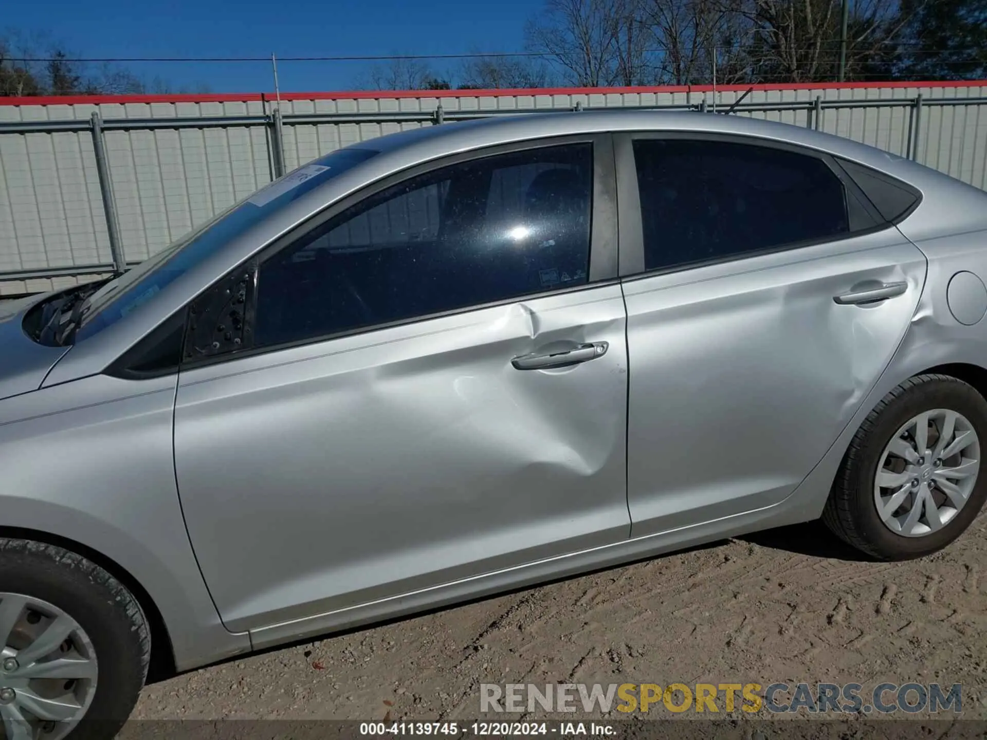6 fotografías del automóvil dañado 3KPC24A32KE059777 HYUNDAI ACCENT 2019