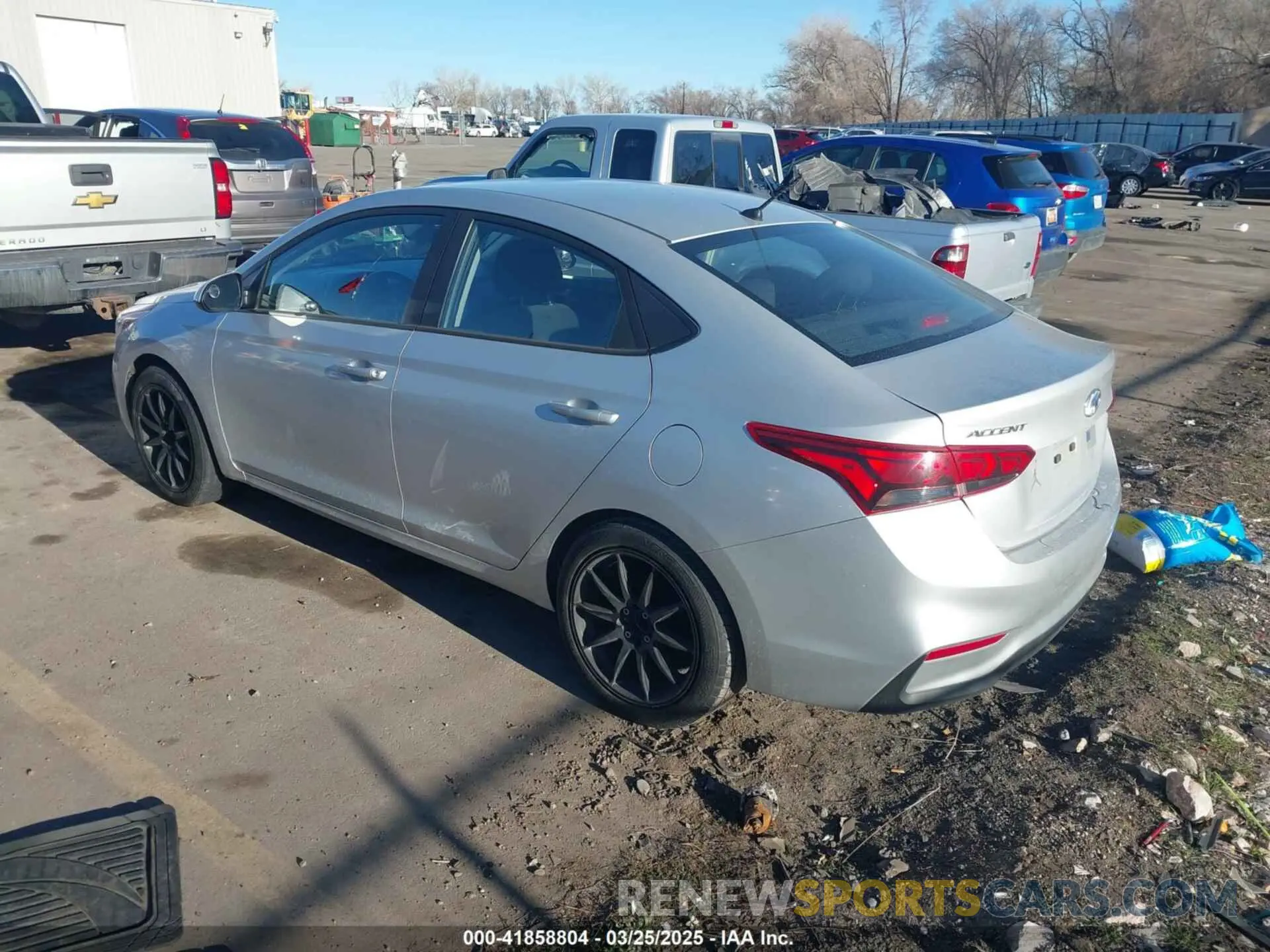 3 fotografías del automóvil dañado 3KPC24A32KE059830 HYUNDAI ACCENT 2019