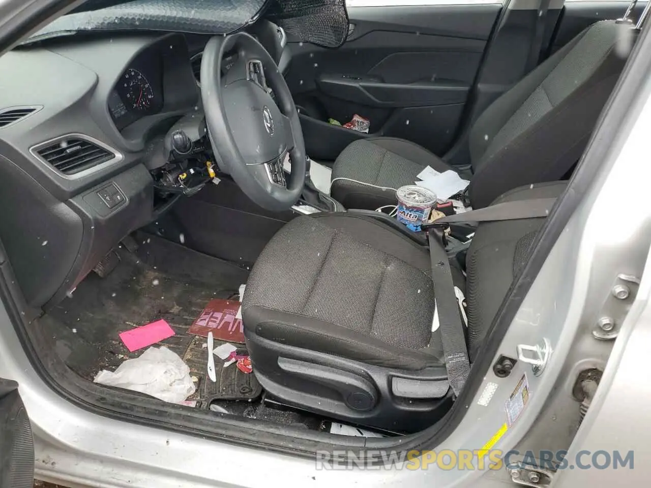 7 fotografías del automóvil dañado 3KPC24A32KE077096 HYUNDAI ACCENT 2019