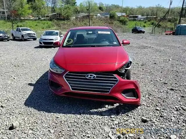 13 fotografías del automóvil dañado 3KPC24A32KE077647 HYUNDAI ACCENT 2019