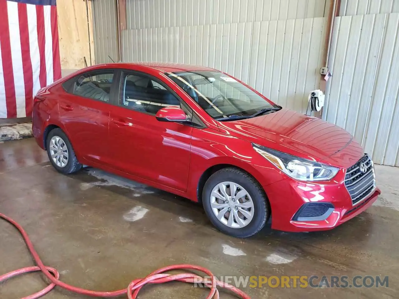 4 fotografías del automóvil dañado 3KPC24A32KE077647 HYUNDAI ACCENT 2019