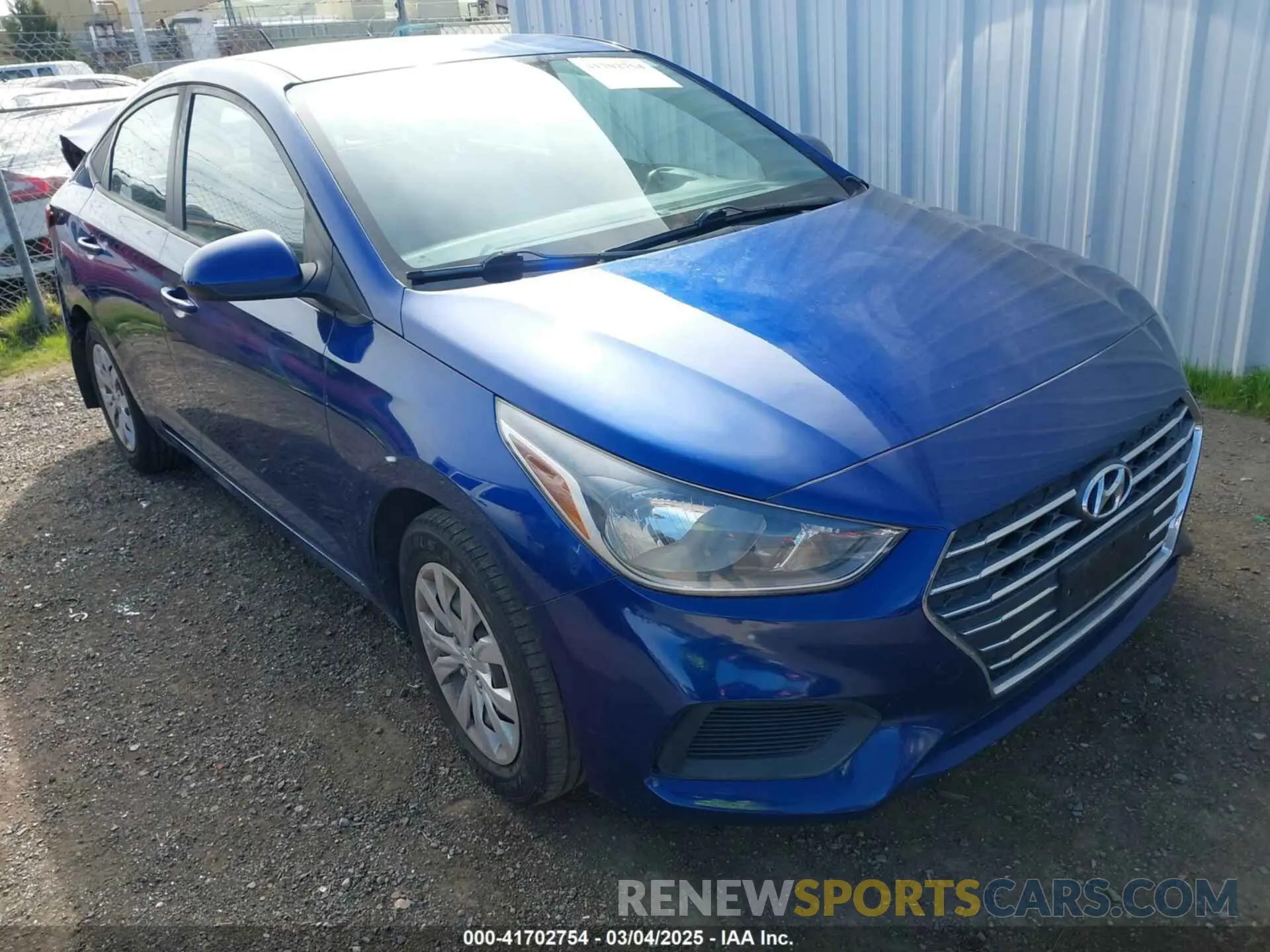 1 fotografías del automóvil dañado 3KPC24A33KE040414 HYUNDAI ACCENT 2019