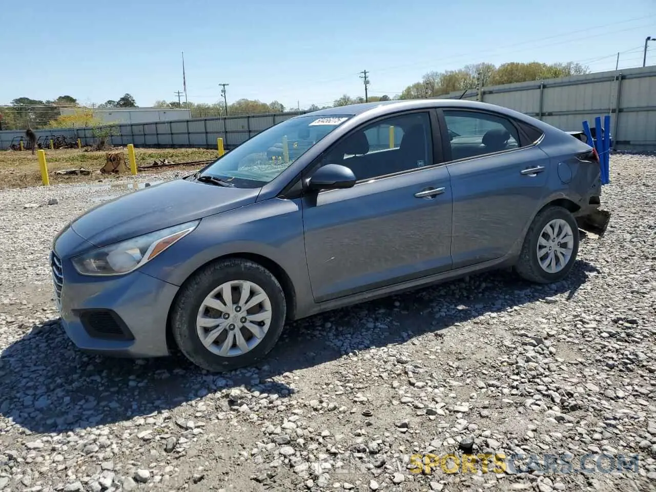 1 fotografías del automóvil dañado 3KPC24A33KE058668 HYUNDAI ACCENT 2019
