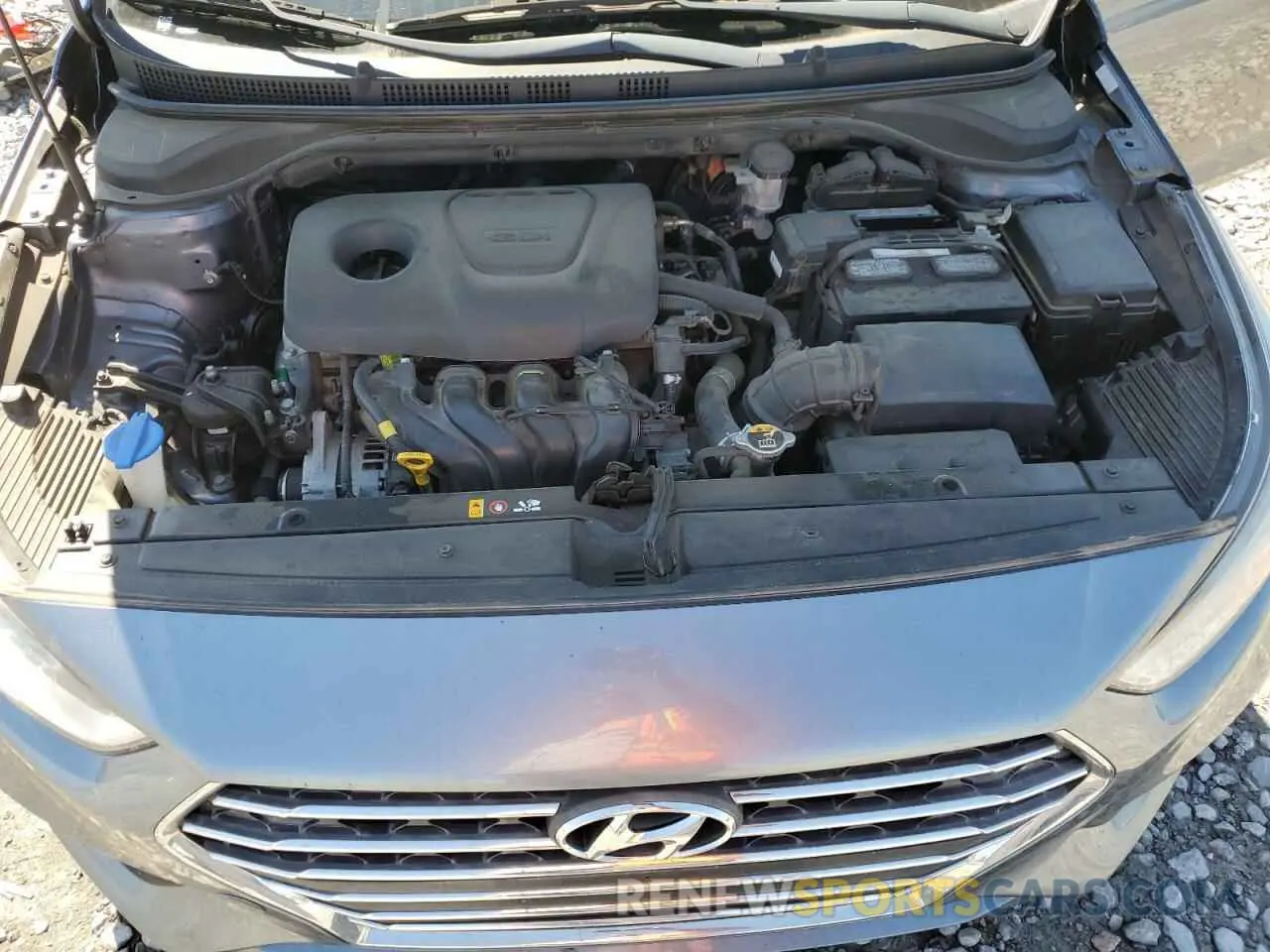 12 fotografías del automóvil dañado 3KPC24A33KE058668 HYUNDAI ACCENT 2019