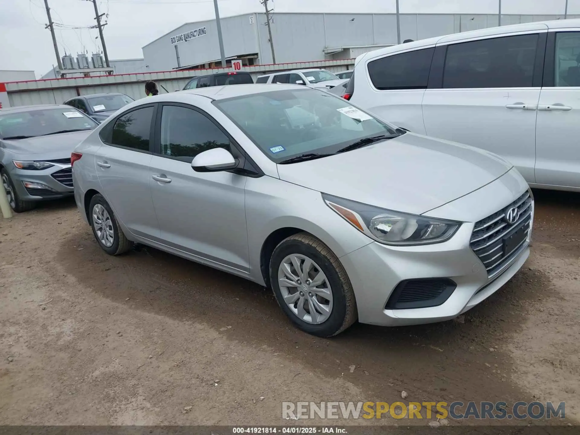 1 fotografías del automóvil dañado 3KPC24A33KE060162 HYUNDAI ACCENT 2019