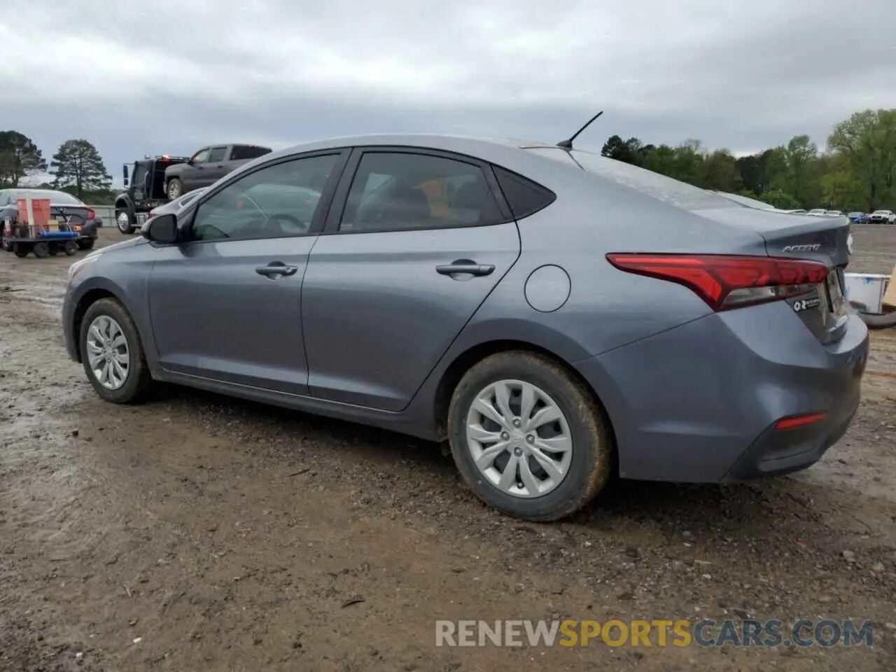 2 fotografías del automóvil dañado 3KPC24A33KE069220 HYUNDAI ACCENT 2019