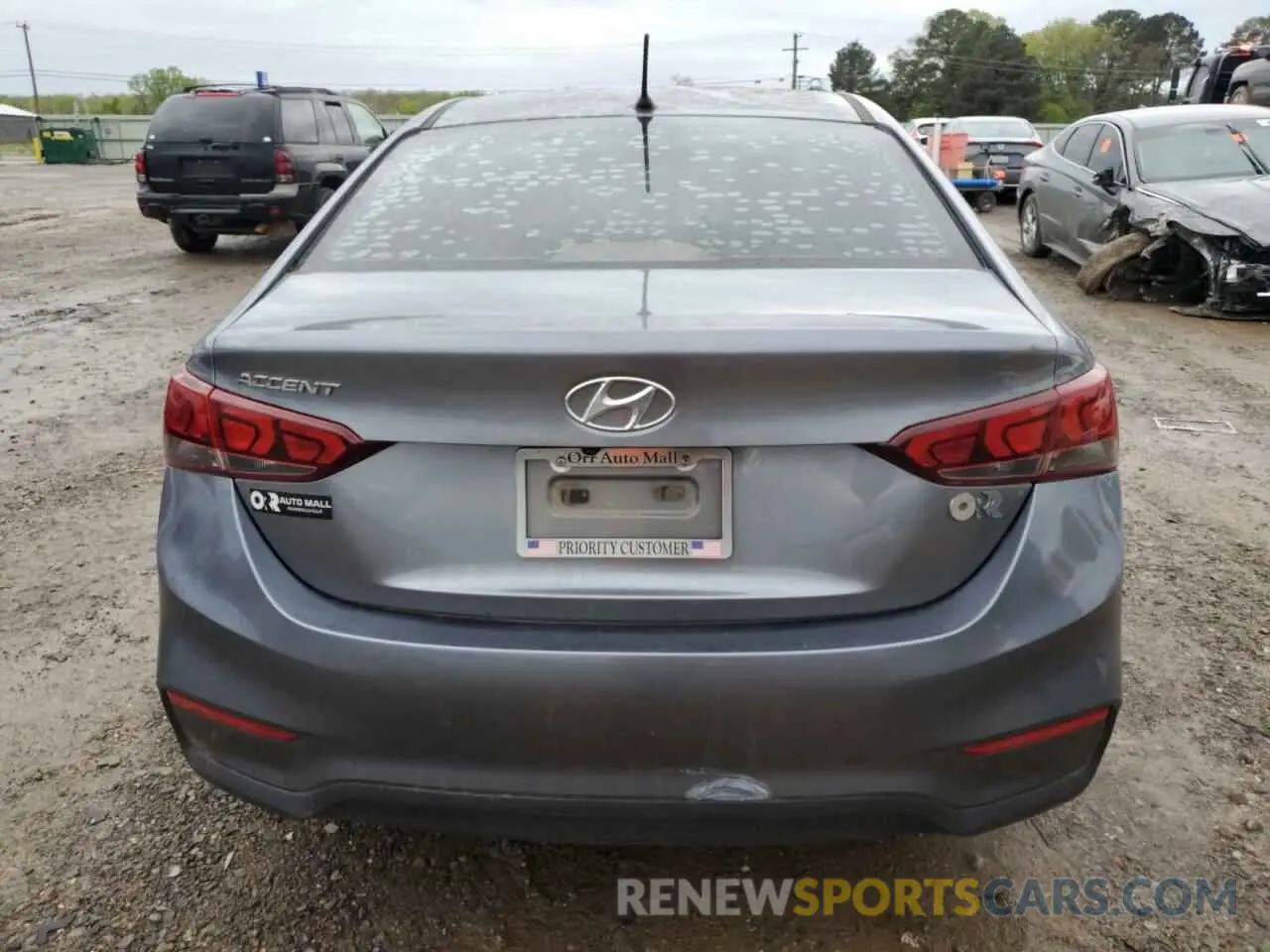 6 fotografías del automóvil dañado 3KPC24A33KE069220 HYUNDAI ACCENT 2019