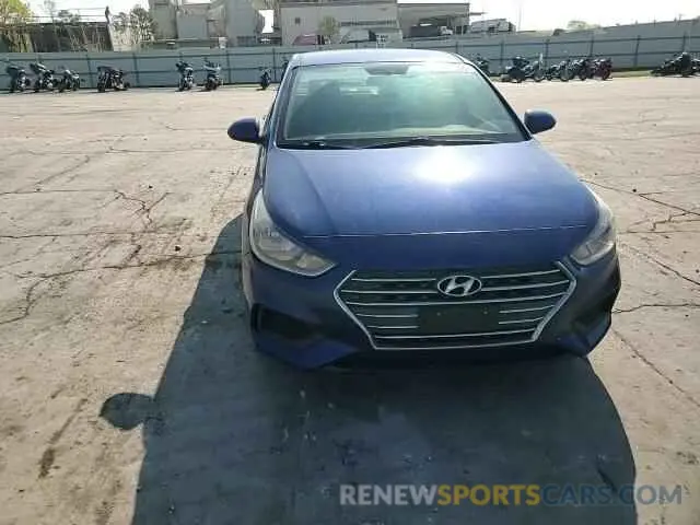 11 fotografías del automóvil dañado 3KPC24A33KE075650 HYUNDAI ACCENT 2019