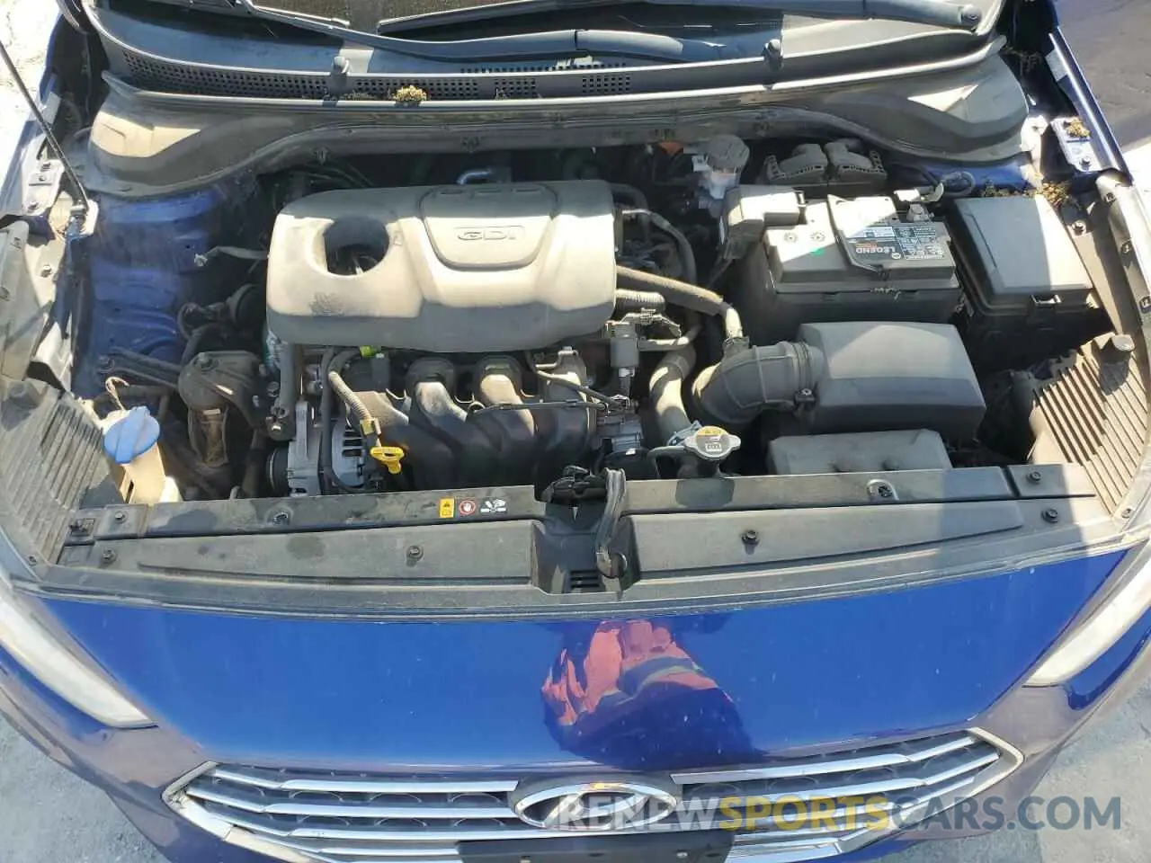 12 fotografías del automóvil dañado 3KPC24A33KE075650 HYUNDAI ACCENT 2019