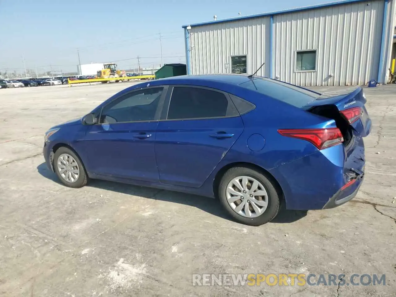2 fotografías del automóvil dañado 3KPC24A33KE075650 HYUNDAI ACCENT 2019
