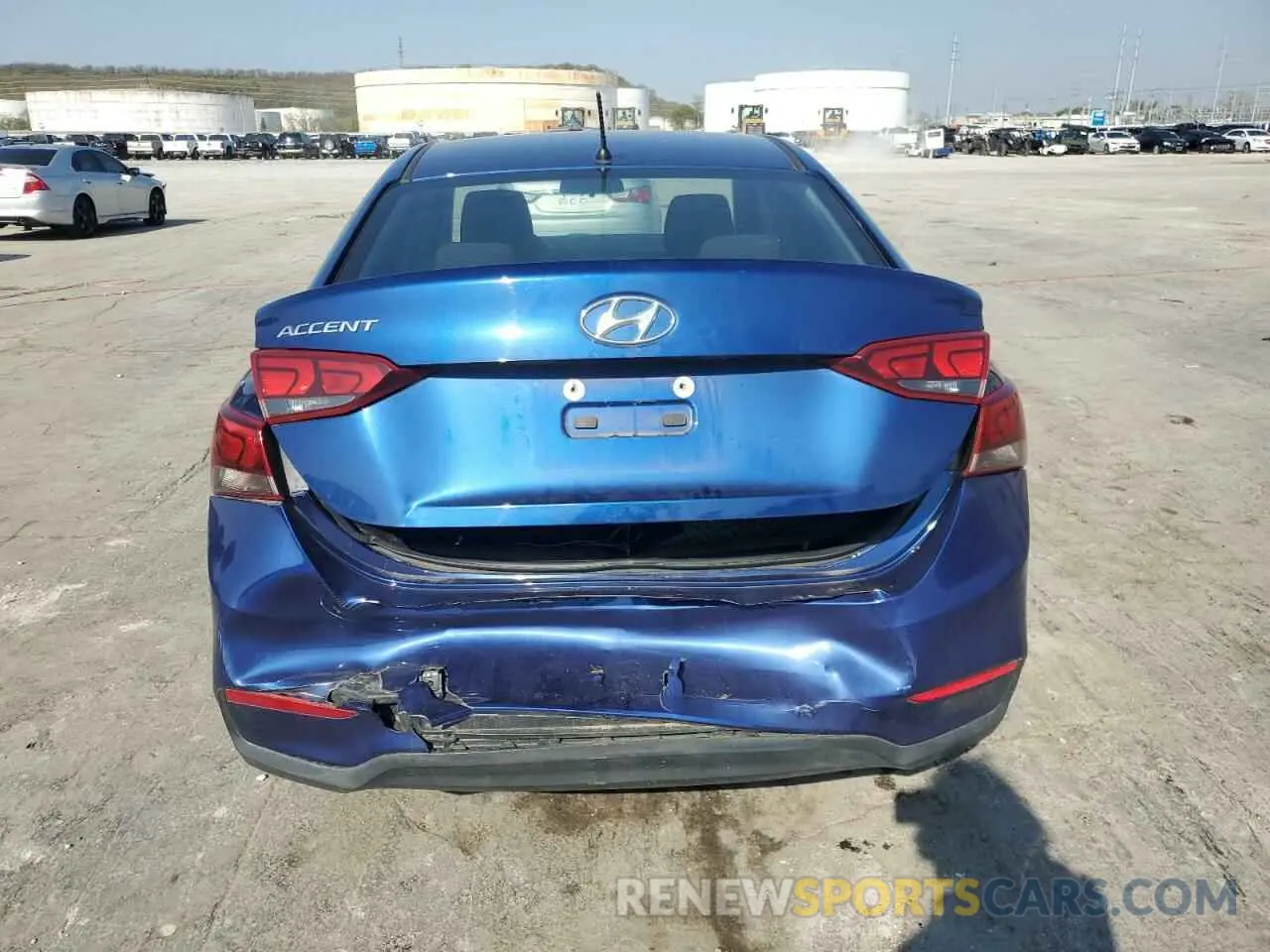 6 fotografías del automóvil dañado 3KPC24A33KE075650 HYUNDAI ACCENT 2019