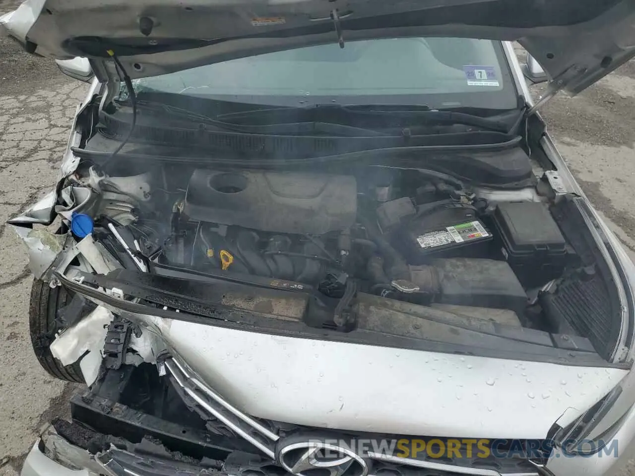 11 fotografías del automóvil dañado 3KPC24A33KE079861 HYUNDAI ACCENT 2019