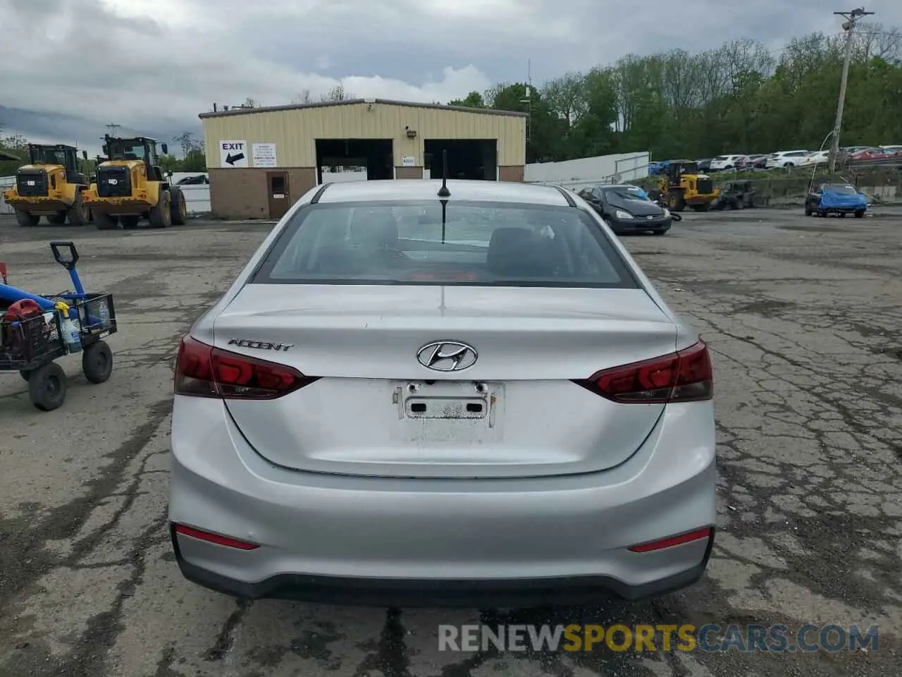 6 fotografías del automóvil dañado 3KPC24A33KE079861 HYUNDAI ACCENT 2019