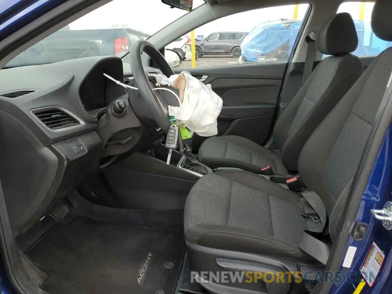 7 fotografías del automóvil dañado 3KPC24A34KE055312 HYUNDAI ACCENT 2019