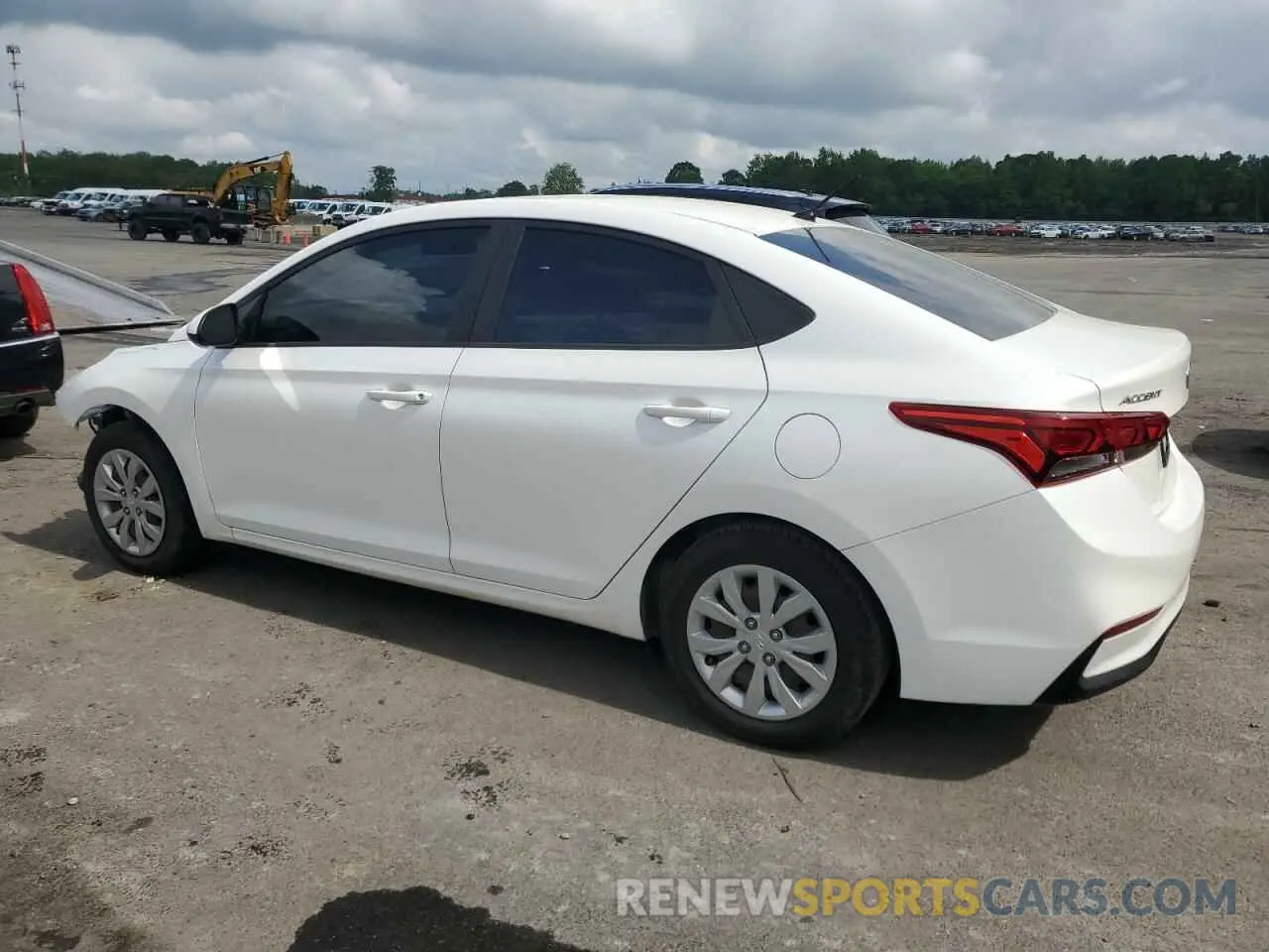 2 fotografías del automóvil dañado 3KPC24A34KE066598 HYUNDAI ACCENT 2019