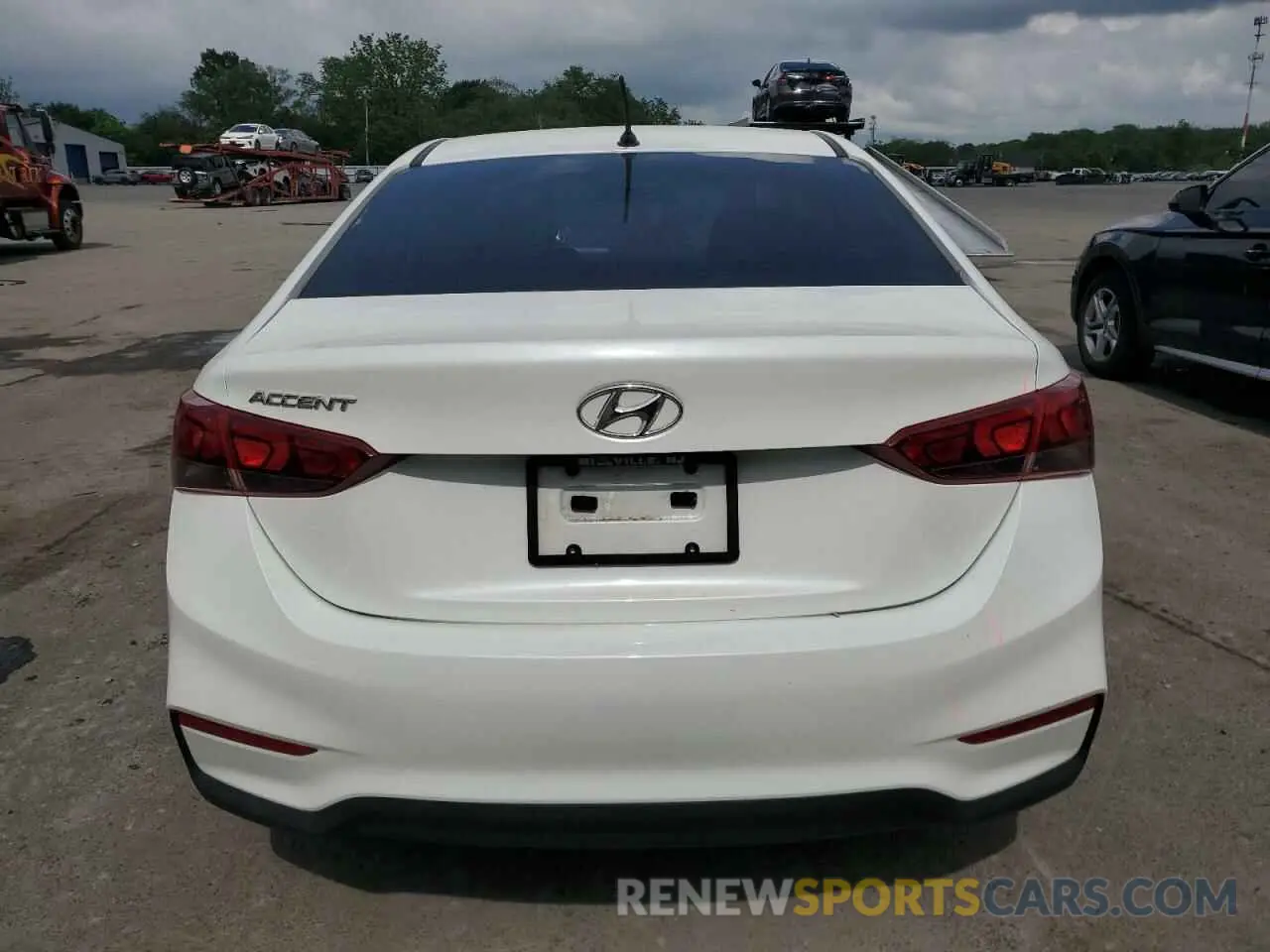 6 fotografías del automóvil dañado 3KPC24A34KE066598 HYUNDAI ACCENT 2019