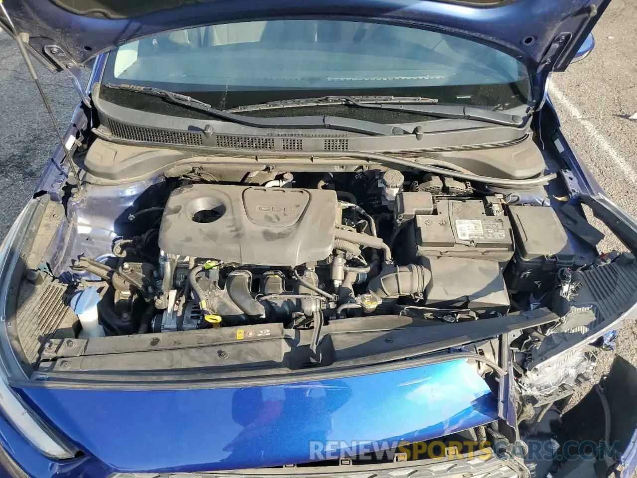 12 fotografías del automóvil dañado 3KPC24A34KE067833 HYUNDAI ACCENT 2019