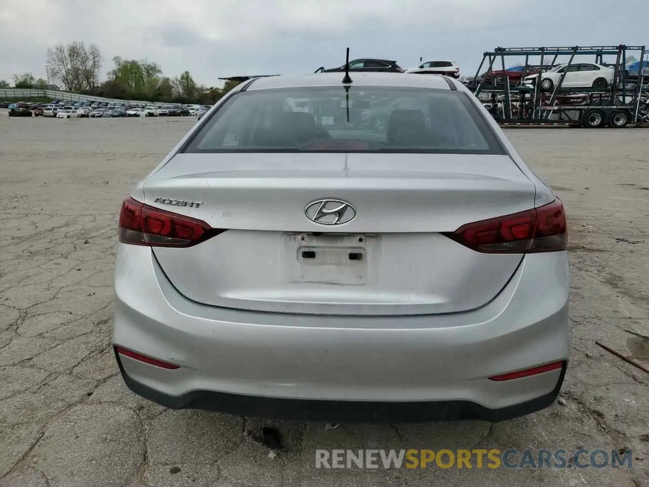 6 fotografías del automóvil dañado 3KPC24A35KE060230 HYUNDAI ACCENT 2019