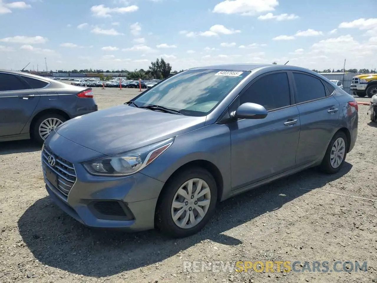 1 fotografías del automóvil dañado 3KPC24A35KE062334 HYUNDAI ACCENT 2019