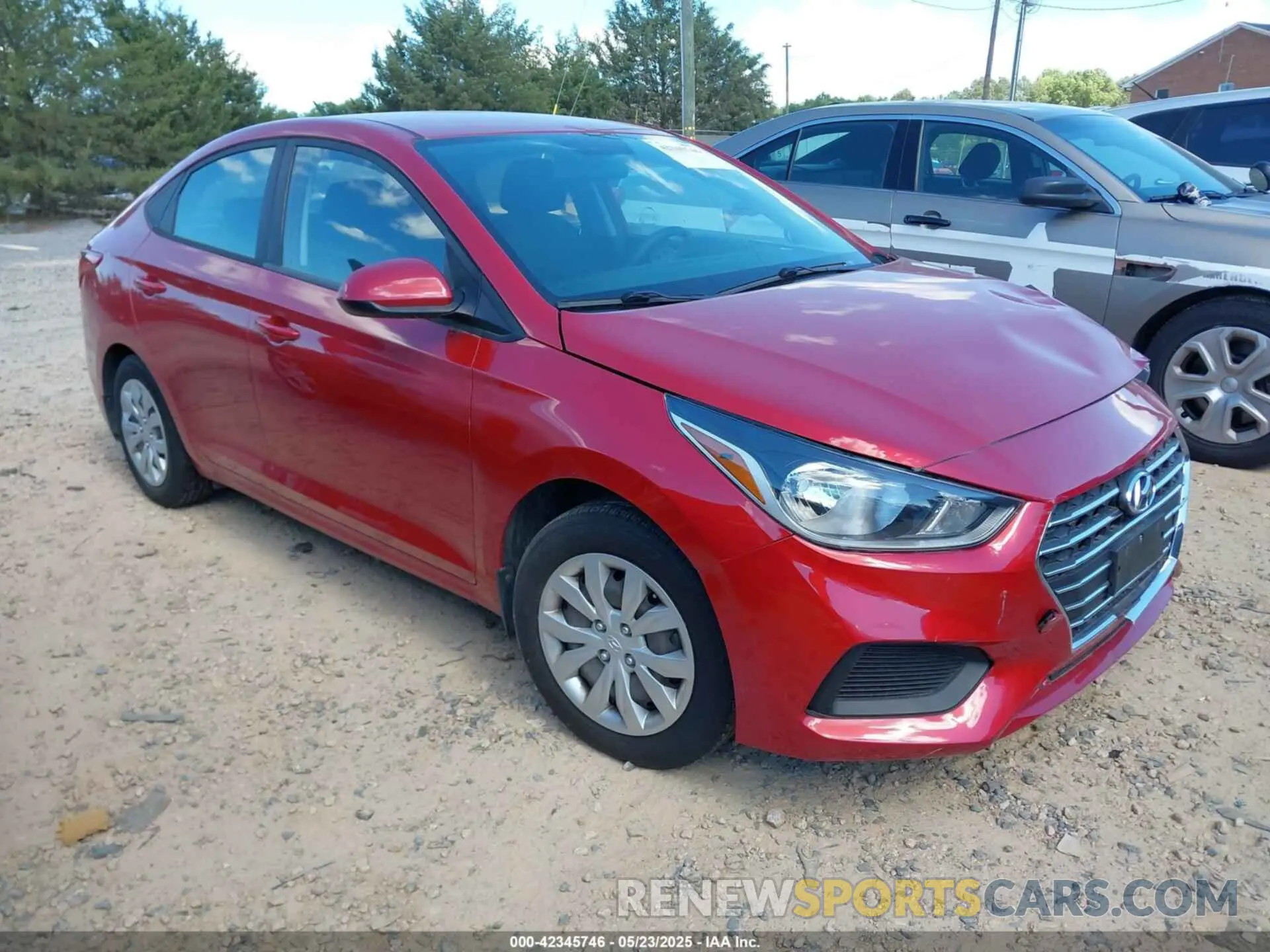 1 fotografías del automóvil dañado 3KPC24A35KE064617 HYUNDAI ACCENT 2019