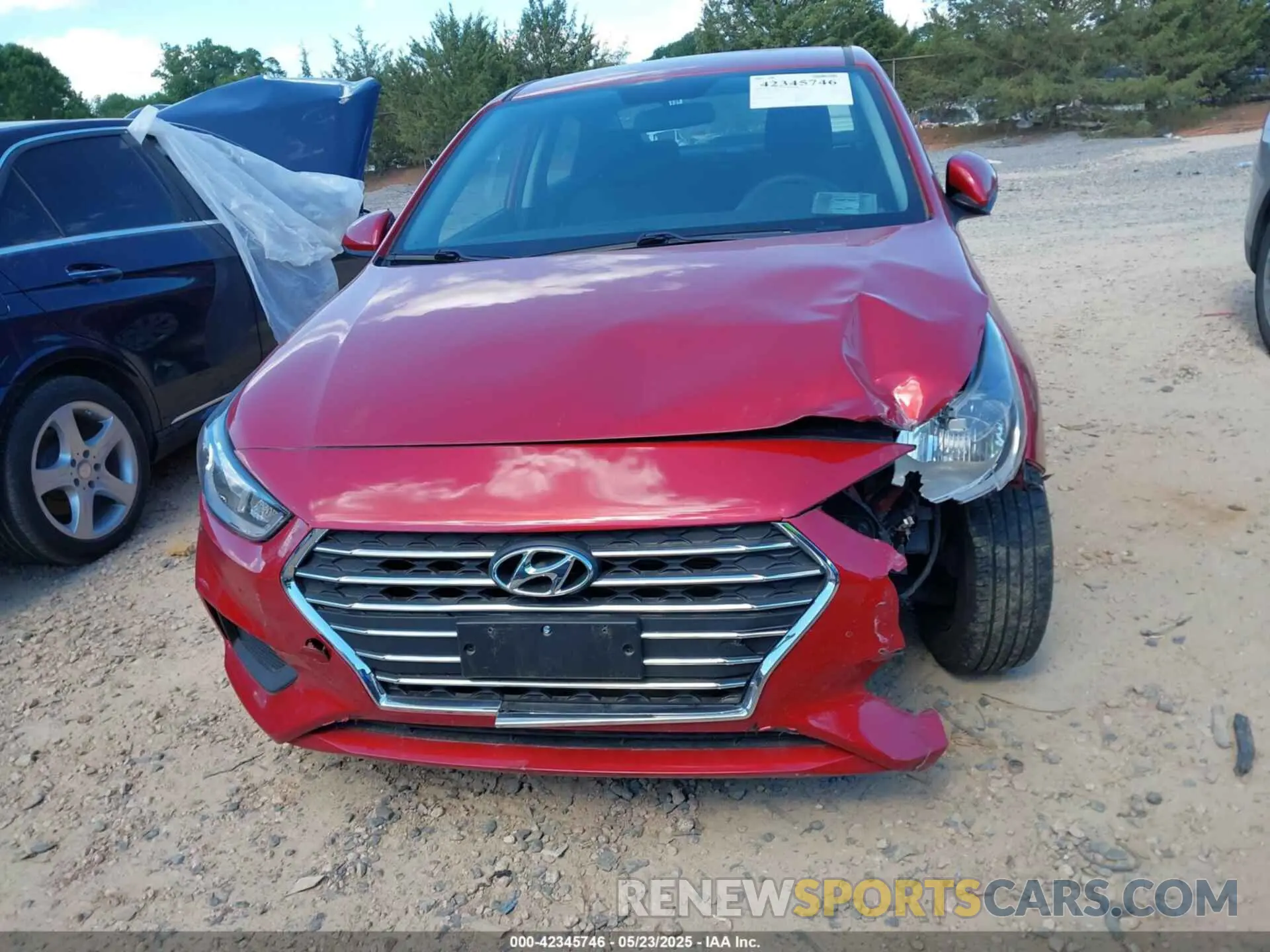 11 fotografías del automóvil dañado 3KPC24A35KE064617 HYUNDAI ACCENT 2019