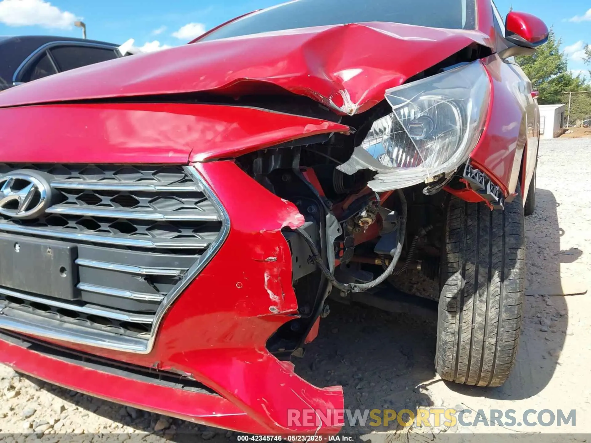 19 fotografías del automóvil dañado 3KPC24A35KE064617 HYUNDAI ACCENT 2019