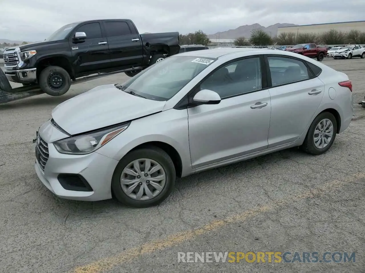 1 fotografías del automóvil dañado 3KPC24A35KE073687 HYUNDAI ACCENT 2019