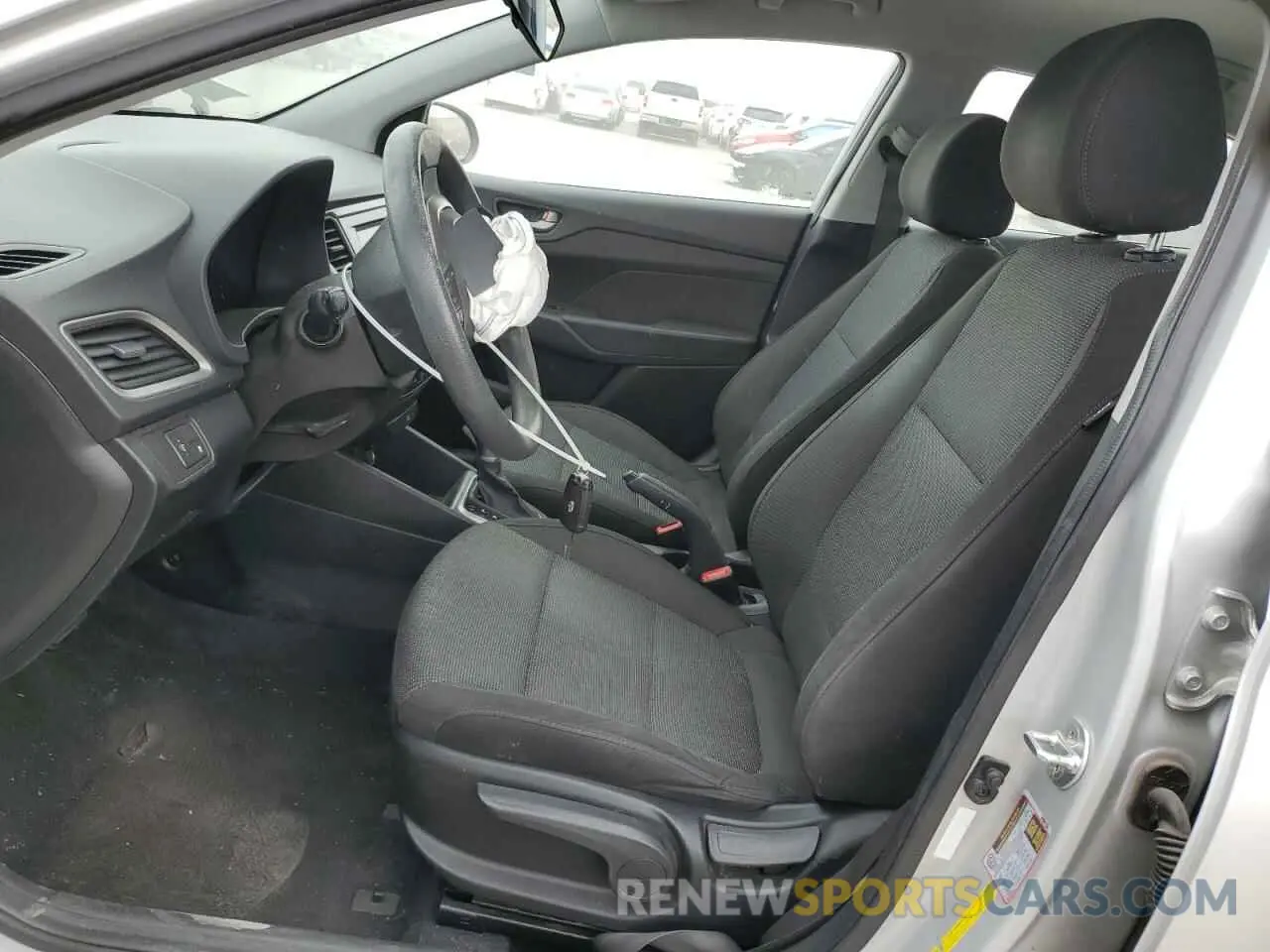 7 fotografías del automóvil dañado 3KPC24A35KE073687 HYUNDAI ACCENT 2019