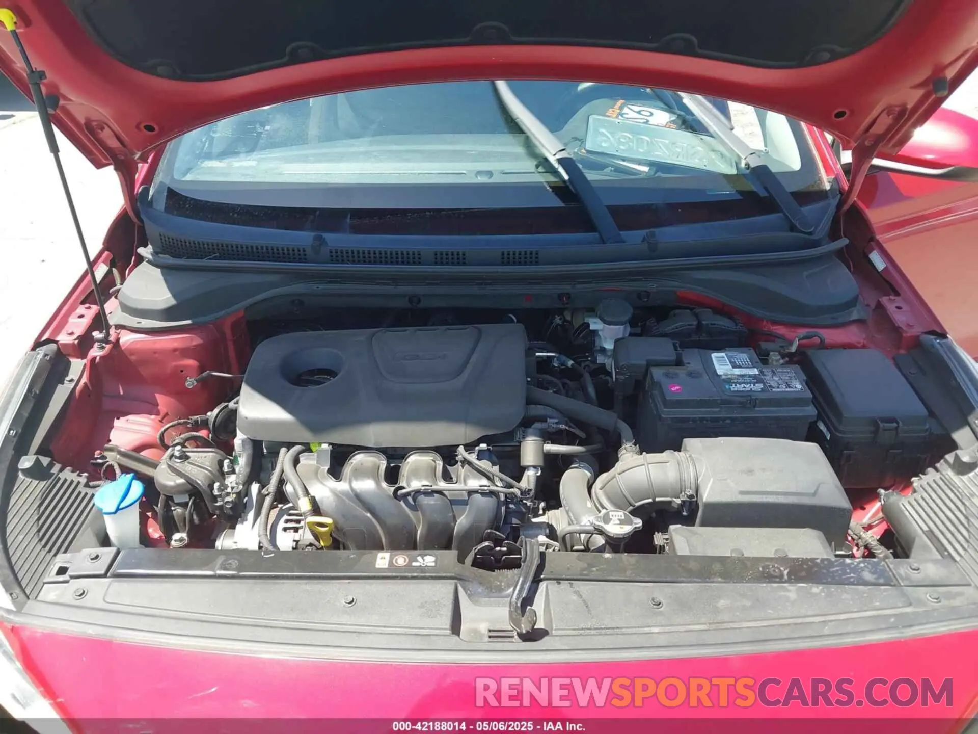 10 fotografías del automóvil dañado 3KPC24A35KE076749 HYUNDAI ACCENT 2019