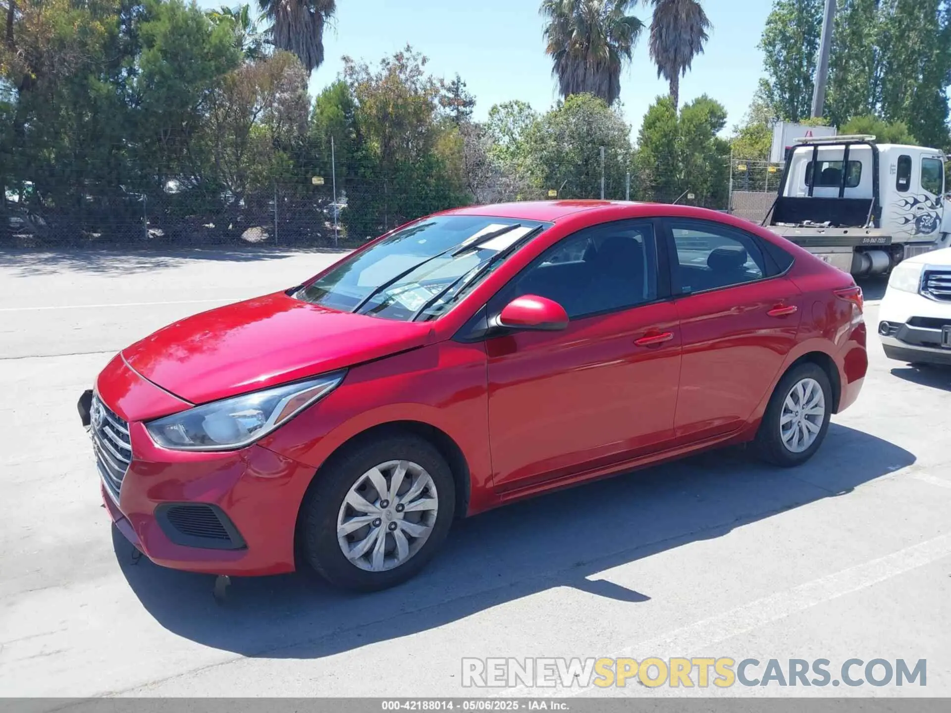 6 fotografías del automóvil dañado 3KPC24A35KE076749 HYUNDAI ACCENT 2019