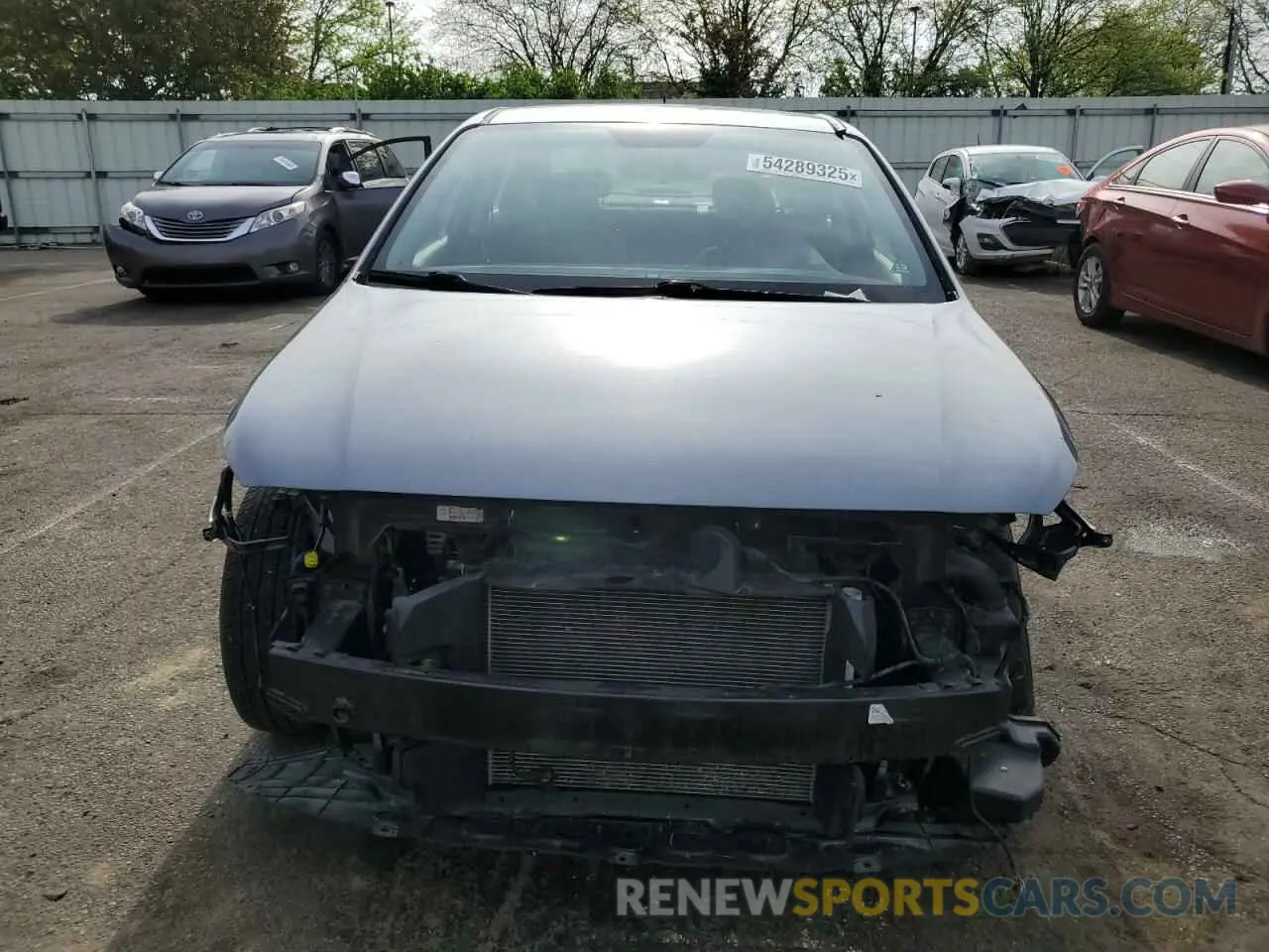 5 fotografías del automóvil dañado 3KPC24A36KE044358 HYUNDAI ACCENT 2019