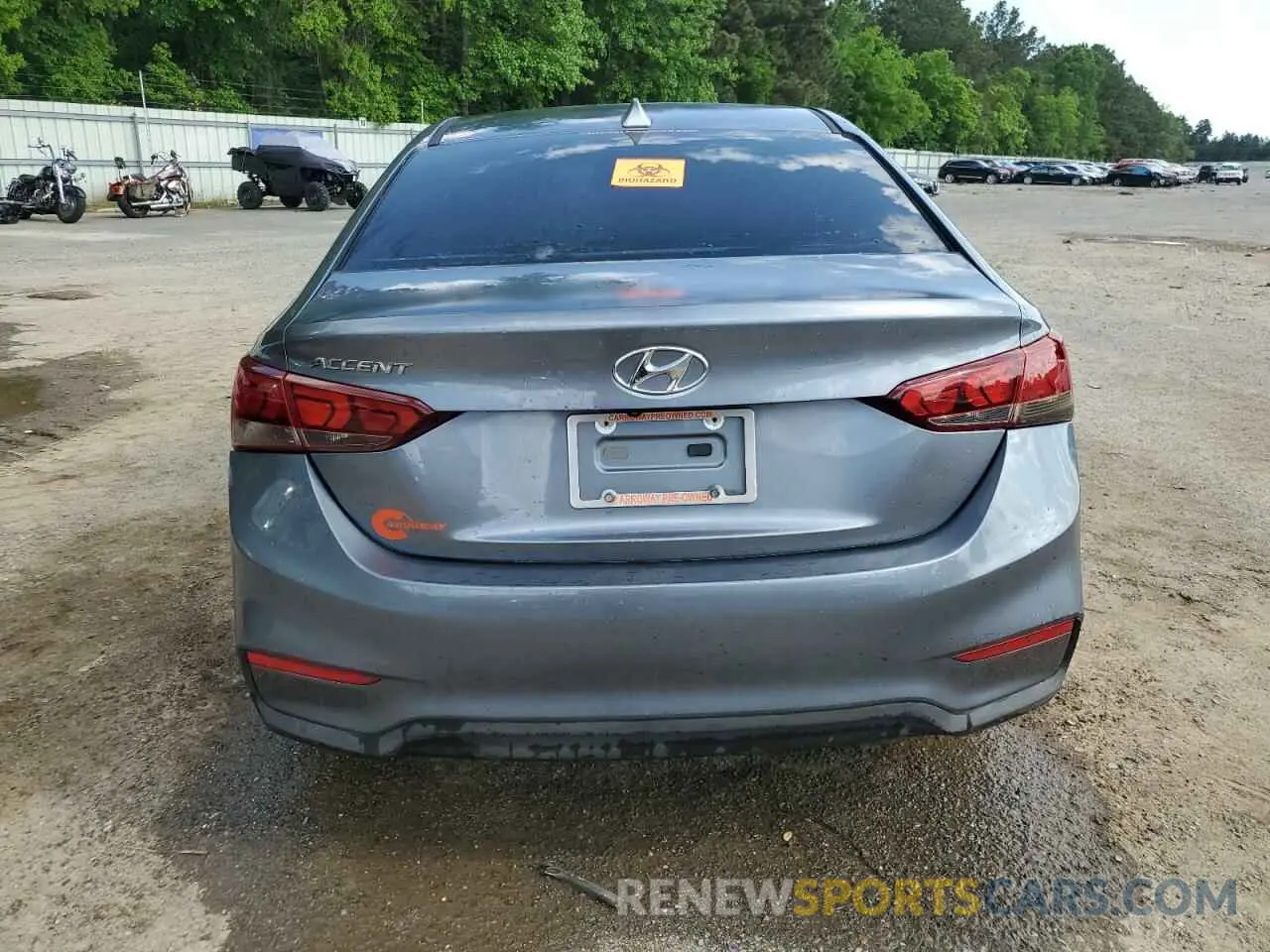 6 fotografías del automóvil dañado 3KPC24A36KE055375 HYUNDAI ACCENT 2019