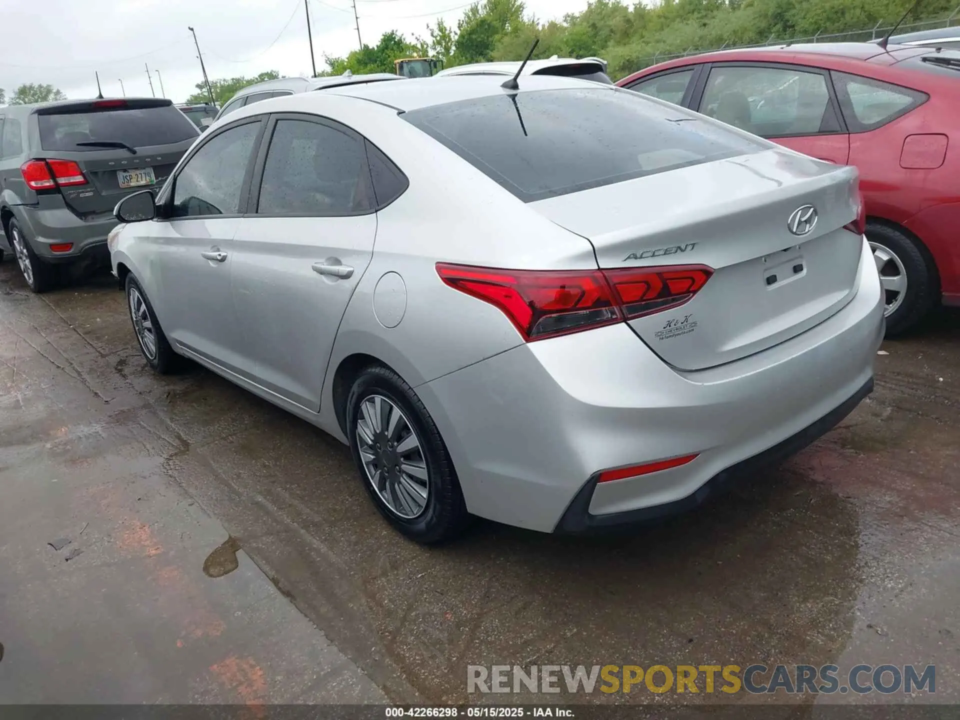 3 fotografías del automóvil dañado 3KPC24A36KE056459 HYUNDAI ACCENT 2019