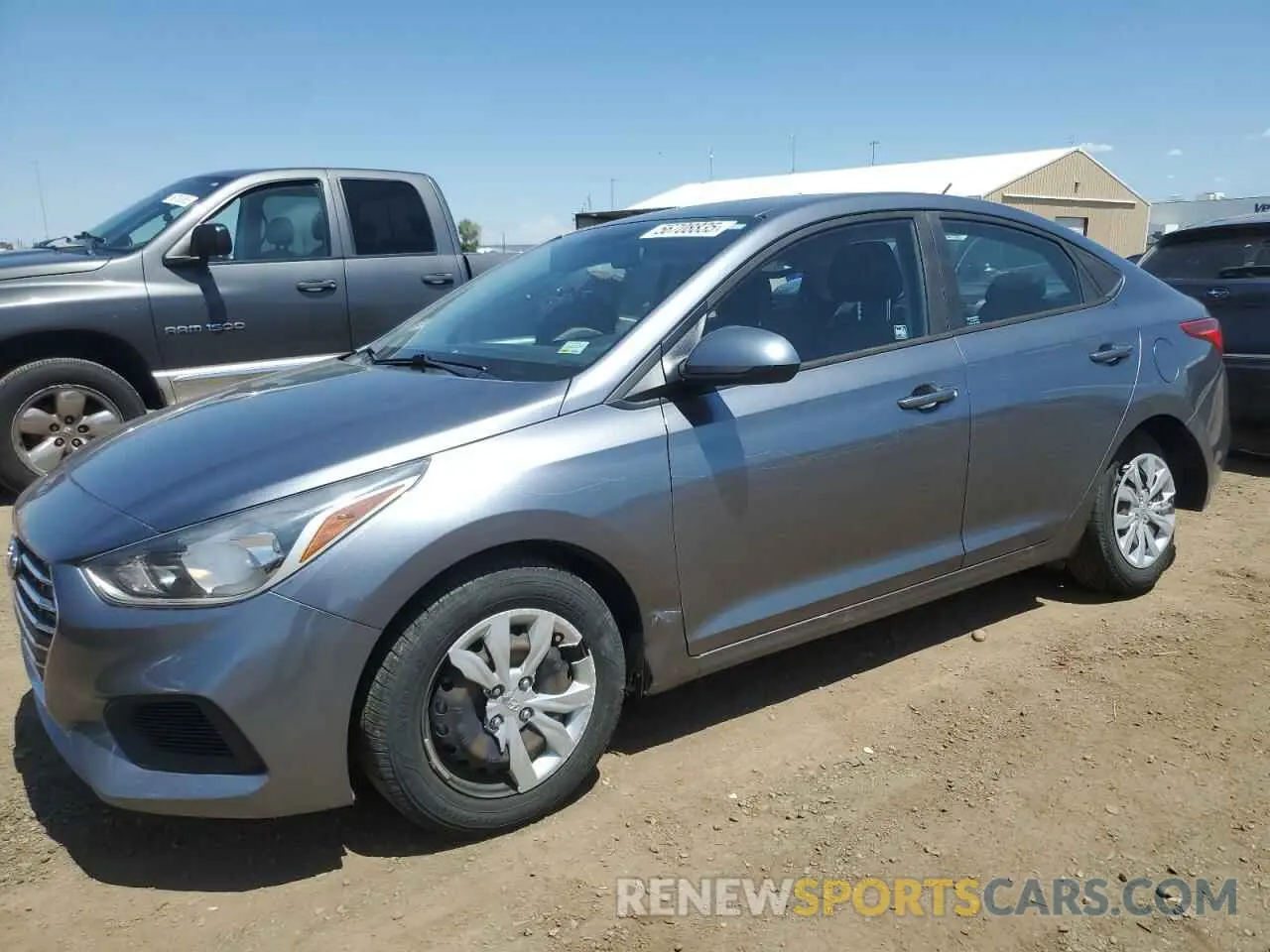 1 fotografías del automóvil dañado 3KPC24A36KE068370 HYUNDAI ACCENT 2019