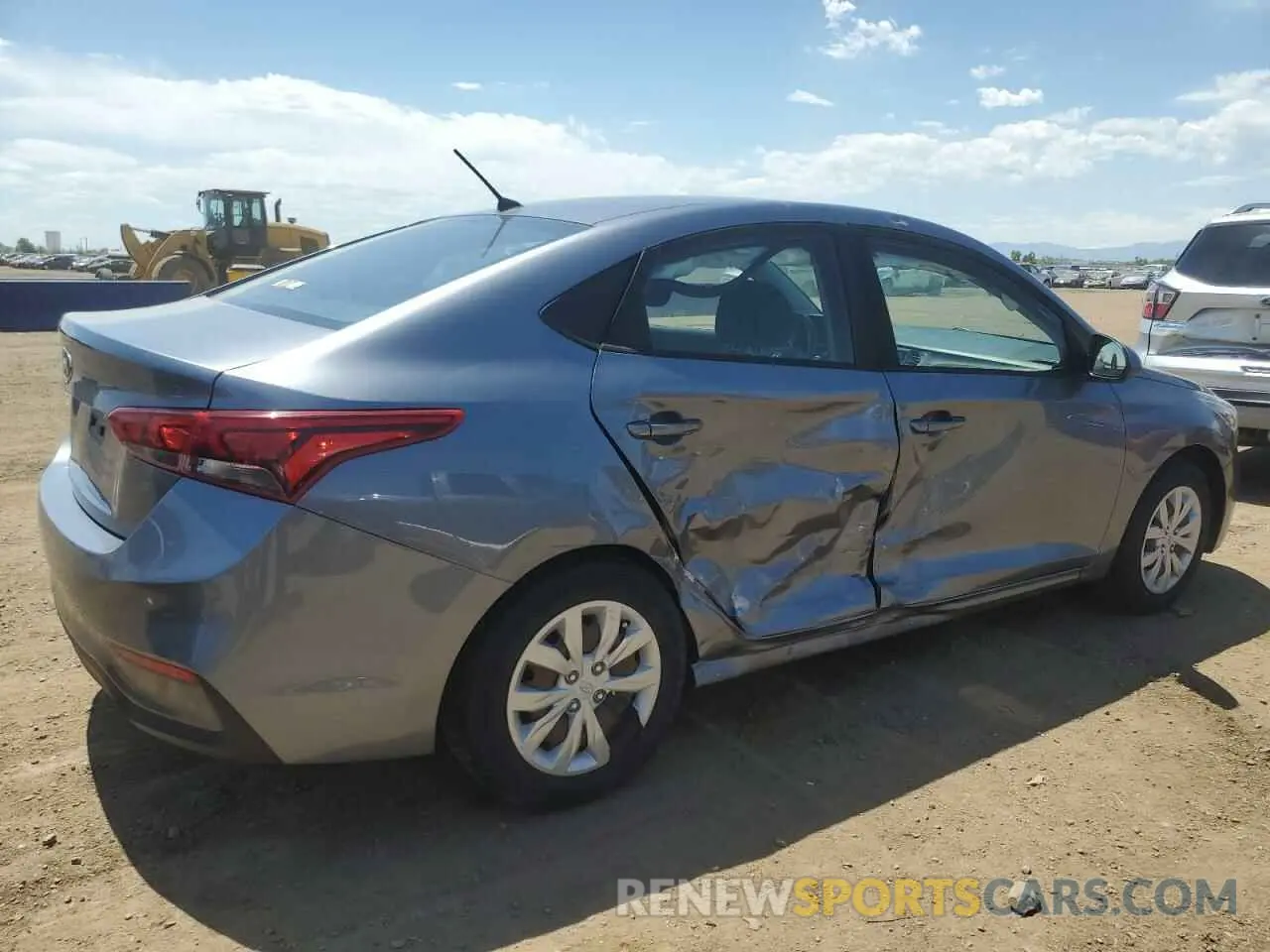 3 fotografías del automóvil dañado 3KPC24A36KE068370 HYUNDAI ACCENT 2019