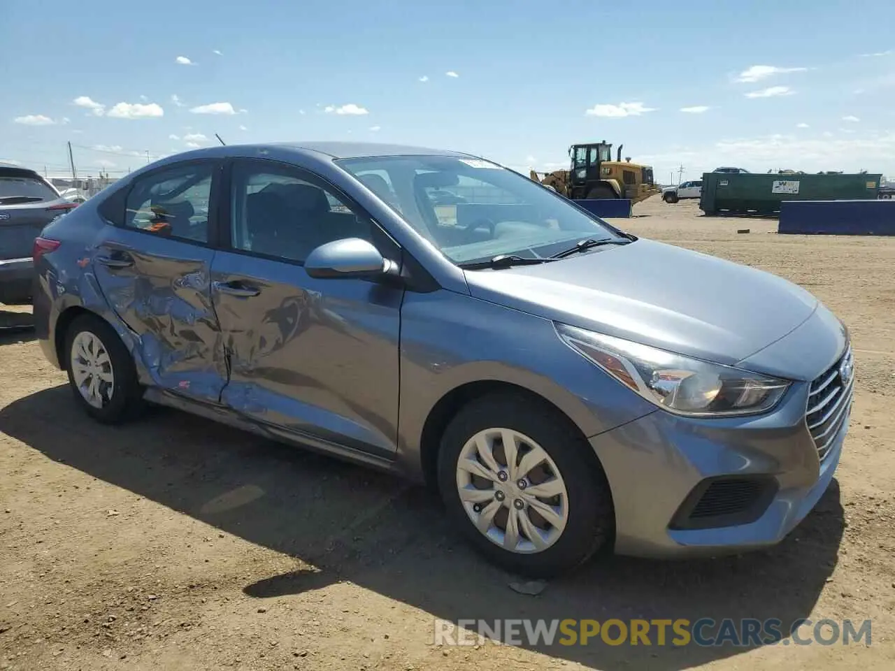 4 fotografías del automóvil dañado 3KPC24A36KE068370 HYUNDAI ACCENT 2019