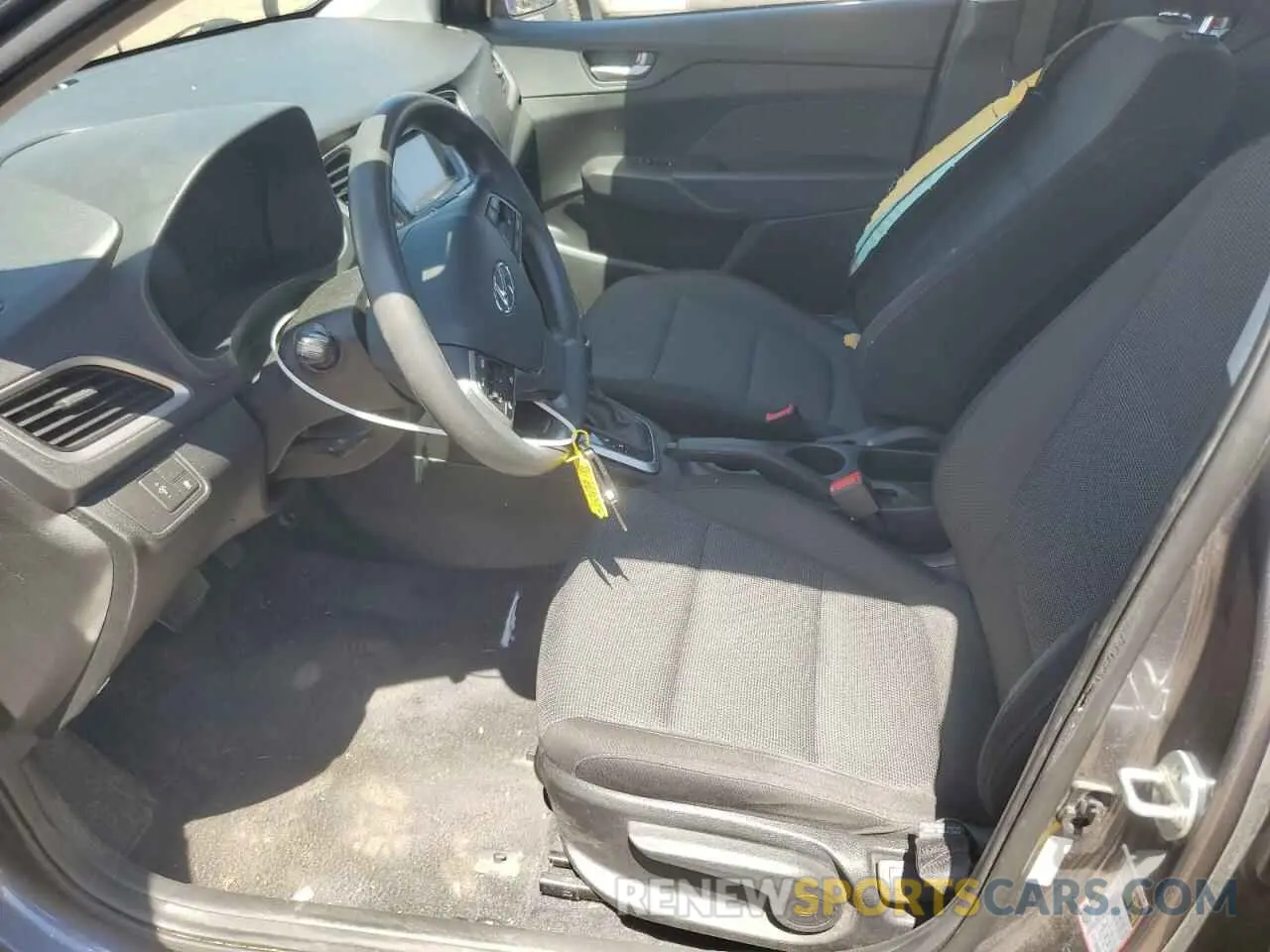 7 fotografías del automóvil dañado 3KPC24A36KE068370 HYUNDAI ACCENT 2019