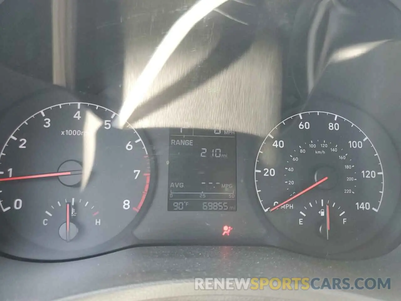 9 fotografías del automóvil dañado 3KPC24A36KE068370 HYUNDAI ACCENT 2019