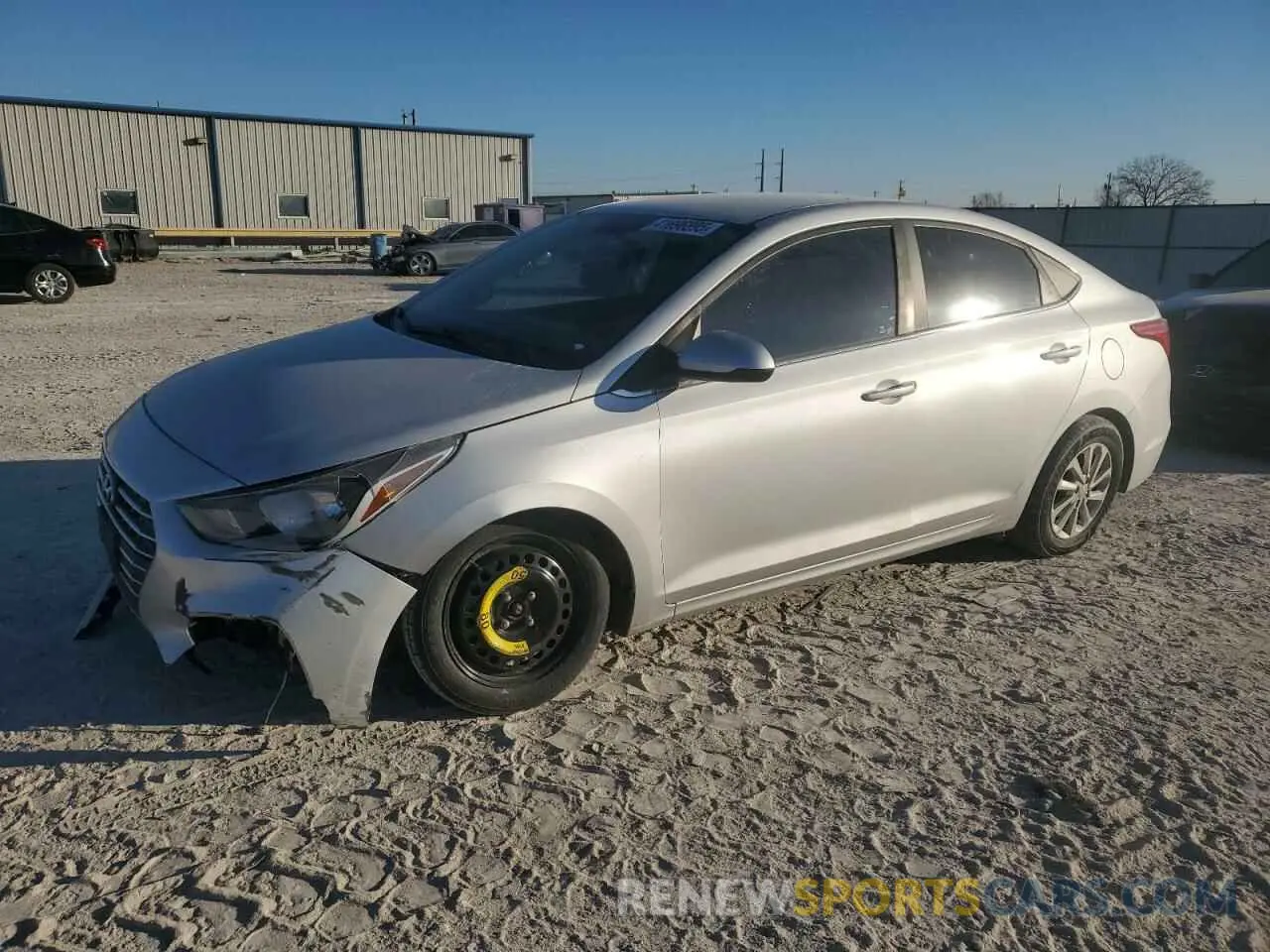 1 fotografías del automóvil dañado 3KPC24A37KE055336 HYUNDAI ACCENT 2019
