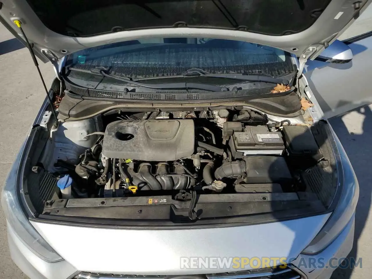 11 fotografías del automóvil dañado 3KPC24A37KE056616 HYUNDAI ACCENT 2019