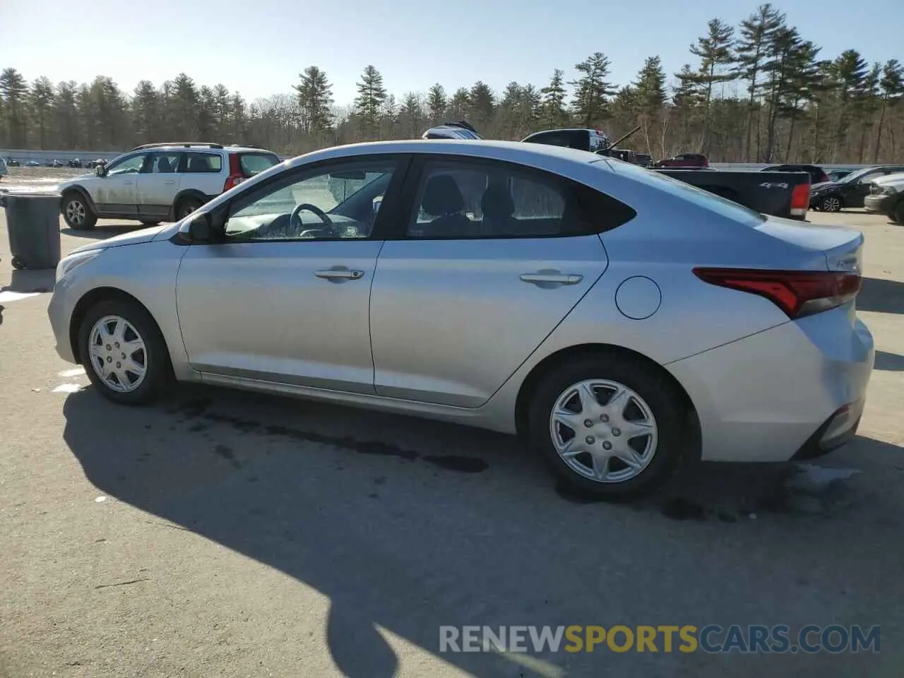 2 fotografías del automóvil dañado 3KPC24A37KE056616 HYUNDAI ACCENT 2019