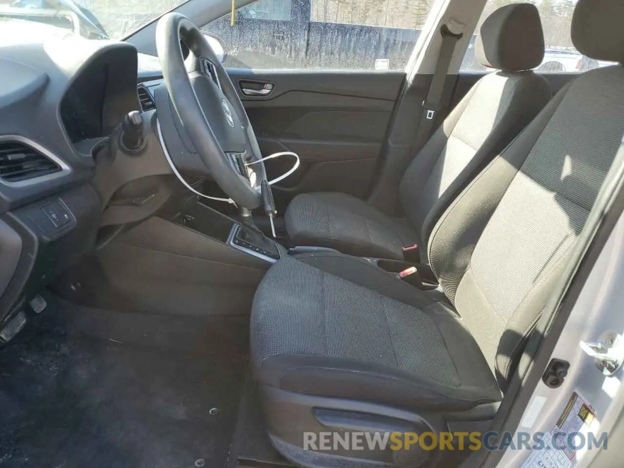 7 fotografías del automóvil dañado 3KPC24A37KE056616 HYUNDAI ACCENT 2019