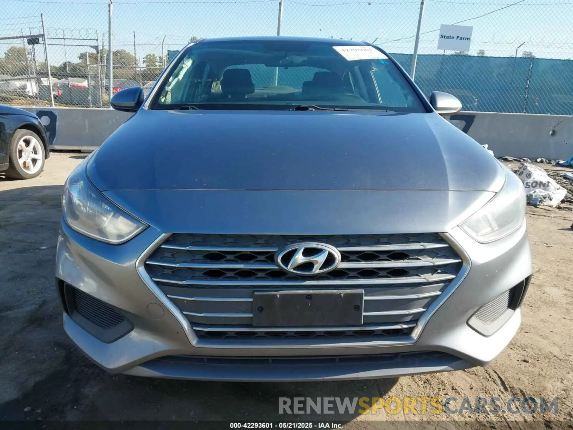 12 fotografías del automóvil dañado 3KPC24A37KE063033 HYUNDAI ACCENT 2019