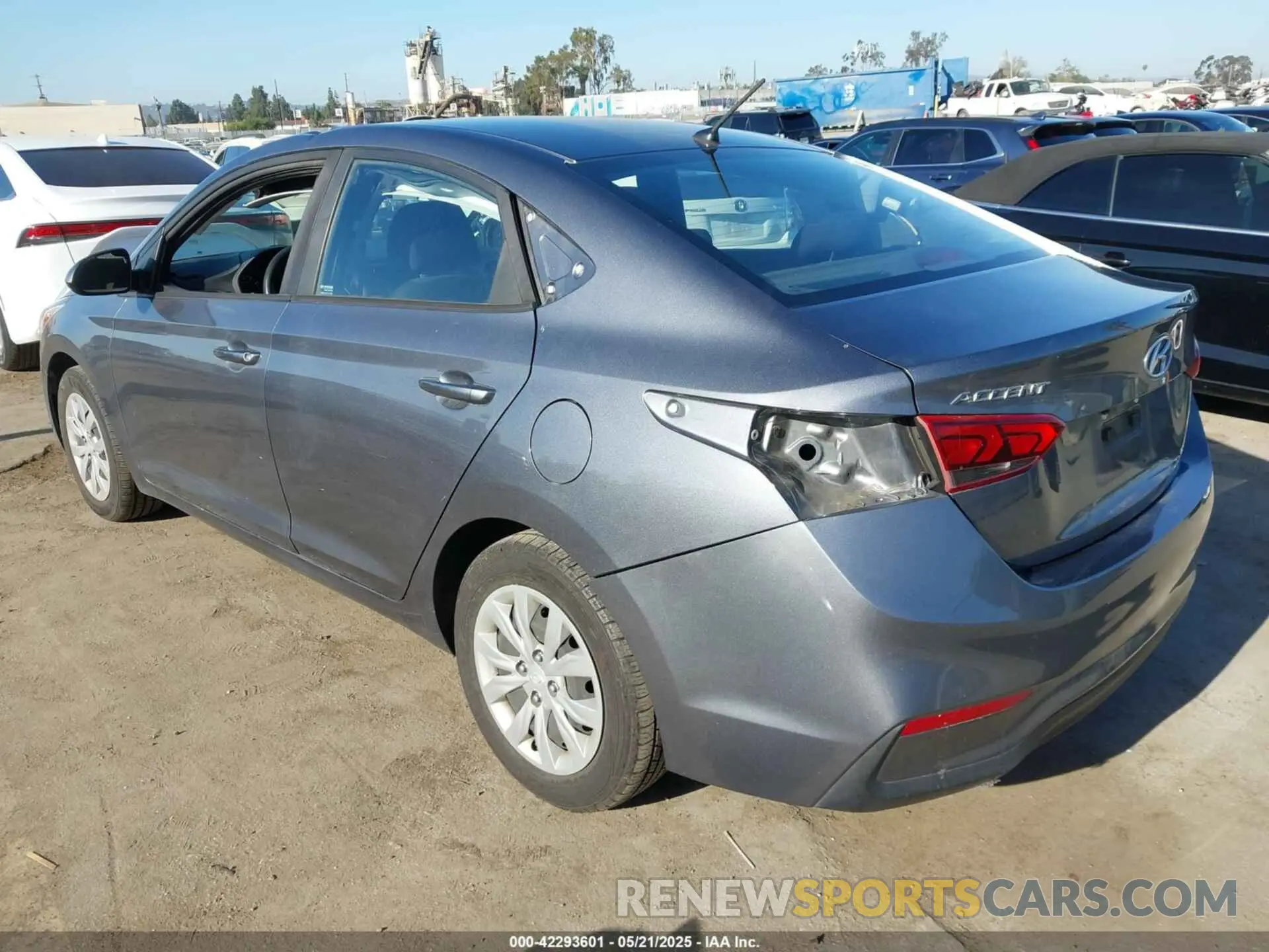 3 fotografías del automóvil dañado 3KPC24A37KE063033 HYUNDAI ACCENT 2019
