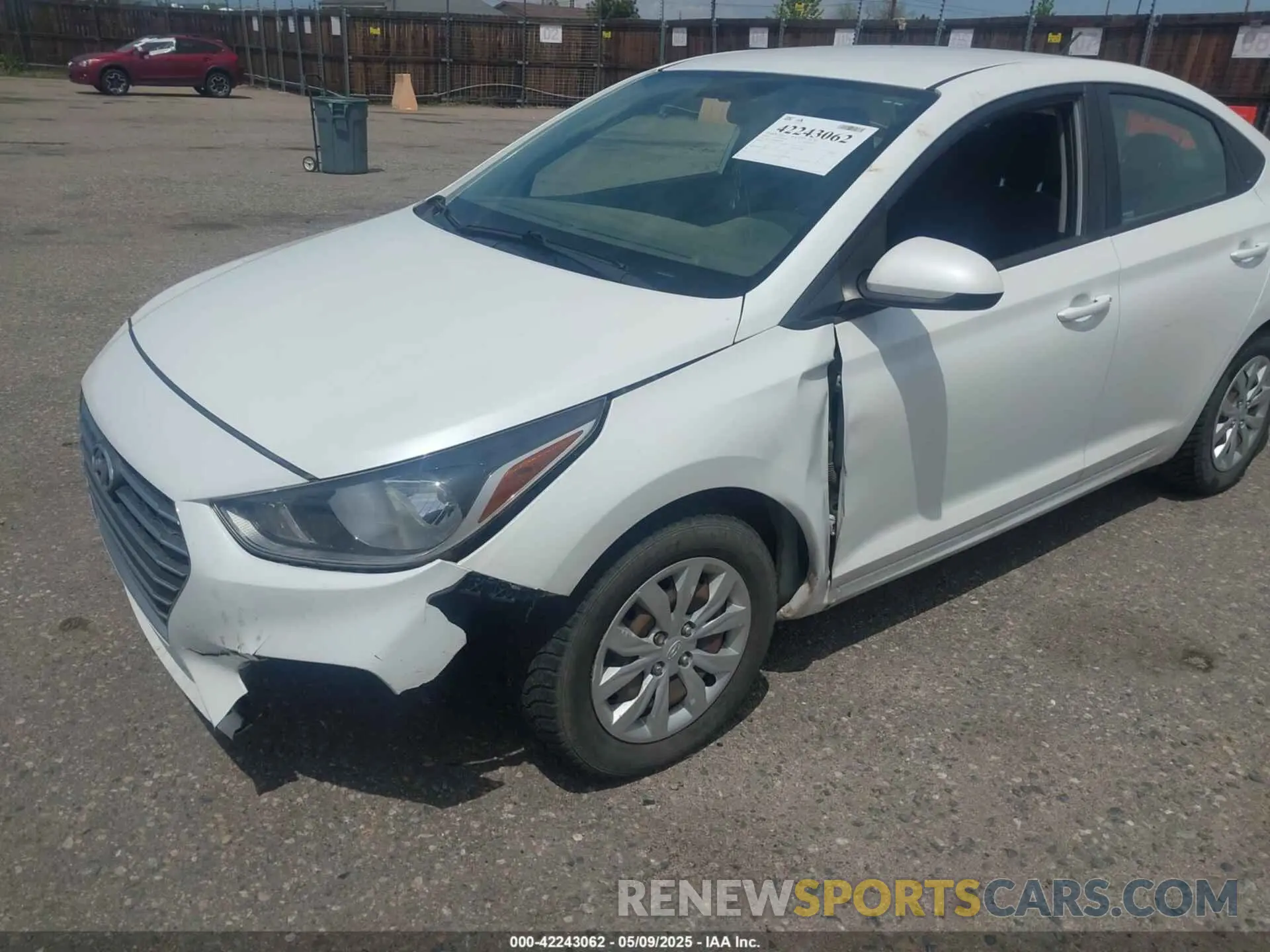 6 fotografías del automóvil dañado 3KPC24A37KE064991 HYUNDAI ACCENT 2019