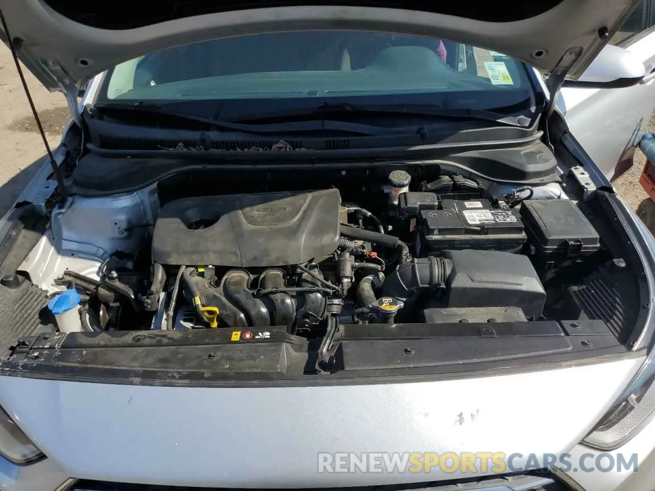 11 fotografías del automóvil dañado 3KPC24A37KE080592 HYUNDAI ACCENT 2019