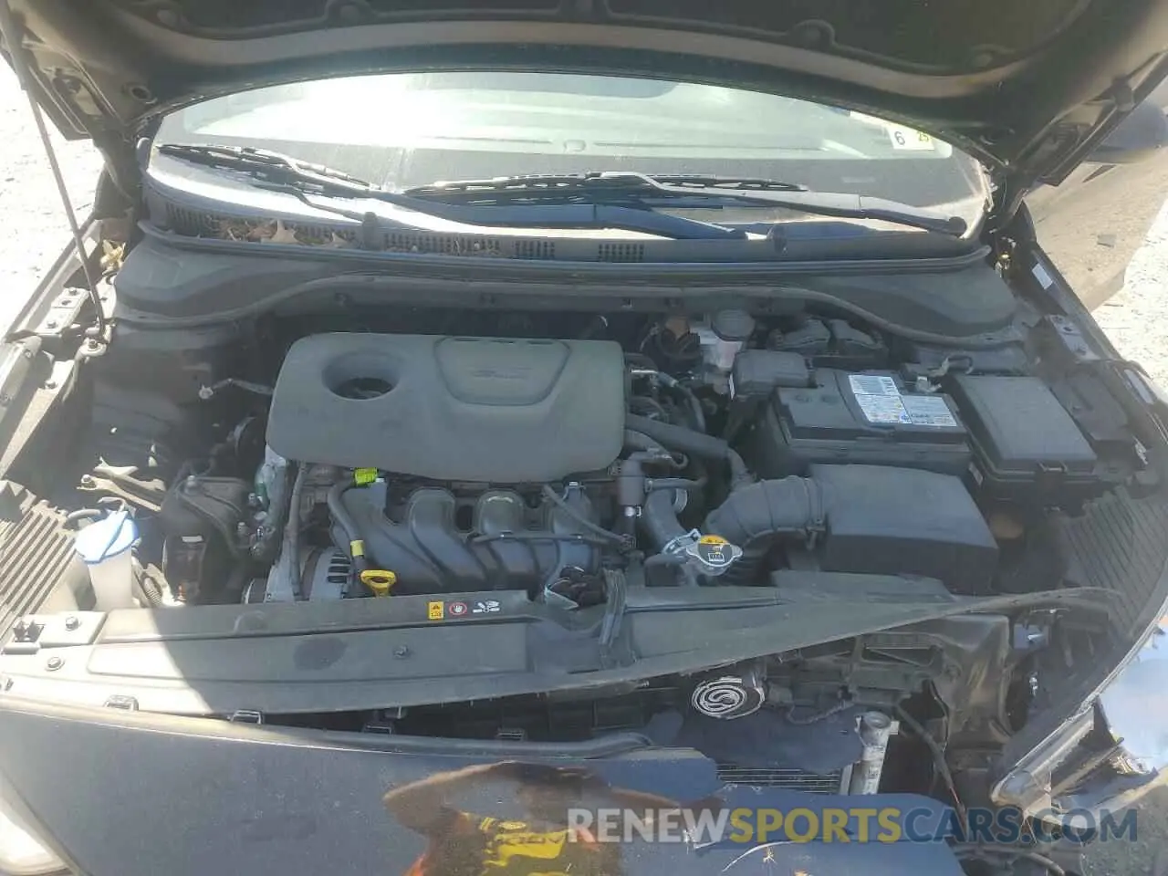 11 fotografías del automóvil dañado 3KPC24A38KE044264 HYUNDAI ACCENT 2019
