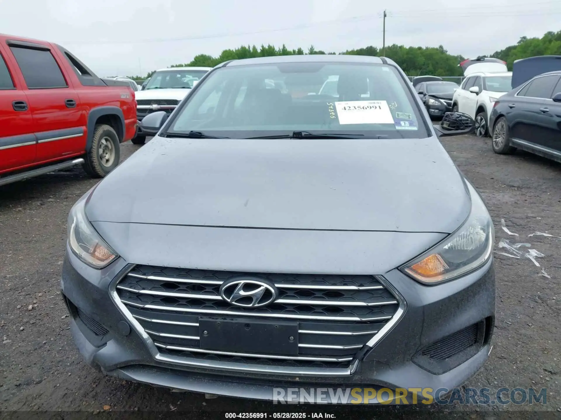 12 fotografías del automóvil dañado 3KPC24A38KE044748 HYUNDAI ACCENT 2019